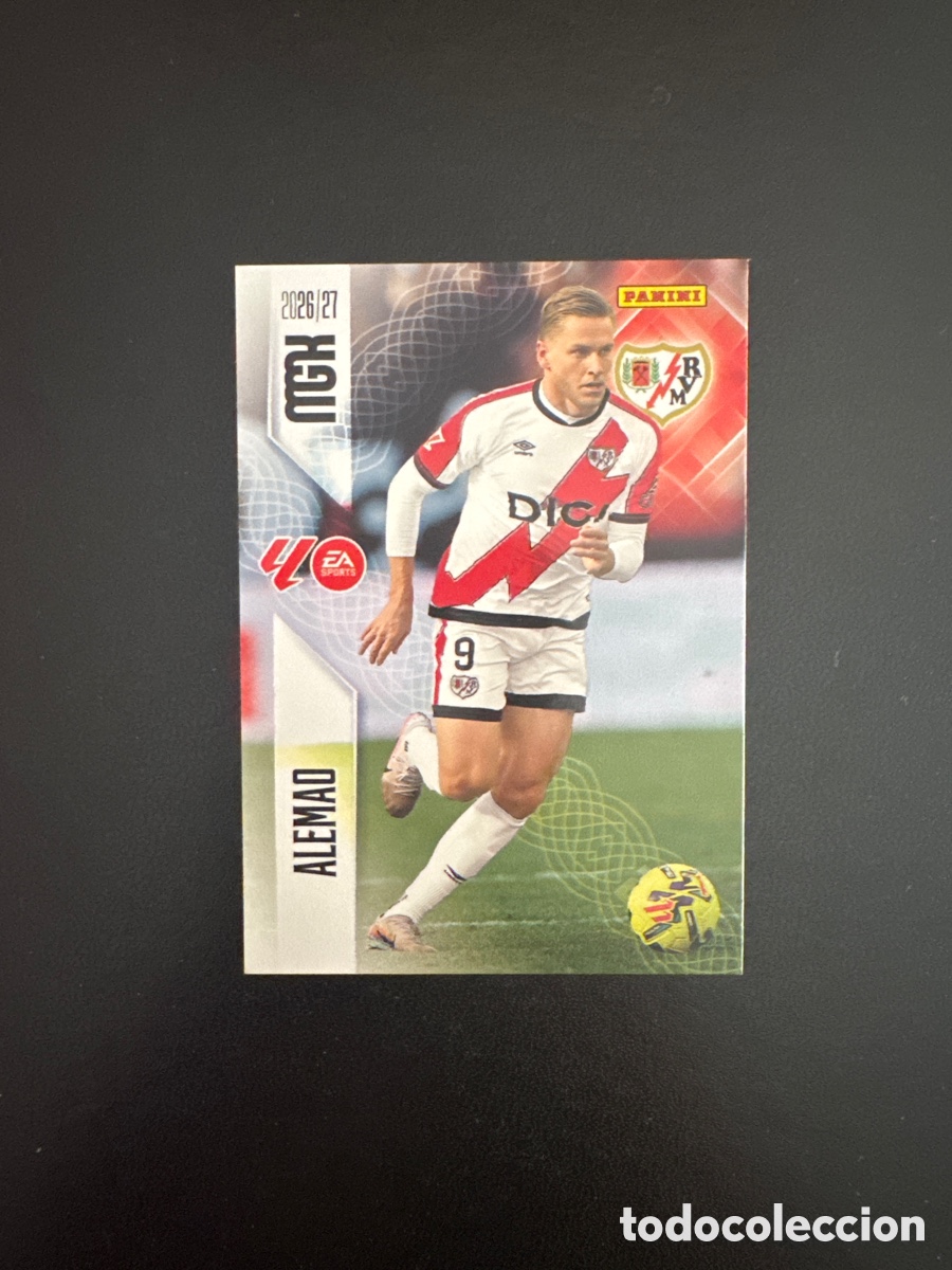 Cromos de f&uacute;tbol: ALEMAO RAYO VALLECANO NUMERO 306 MEGACRACKS 2026 2027