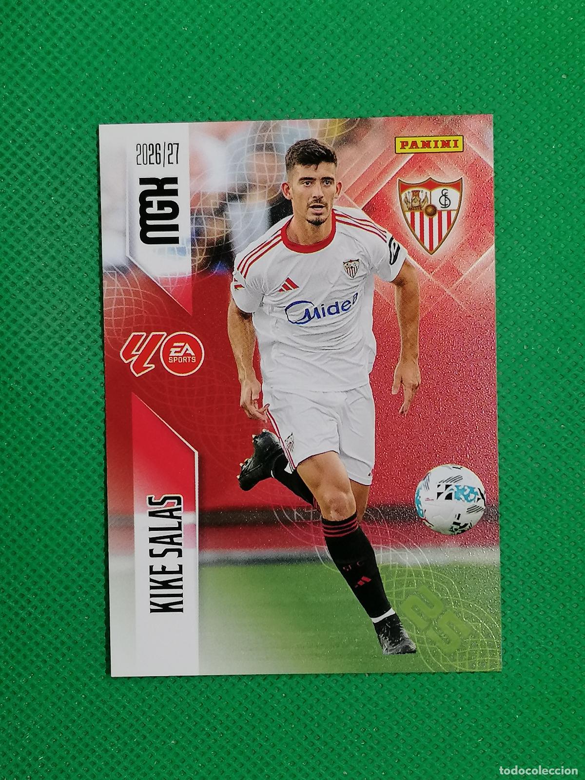 Cromos de f&uacute;tbol: 330 KIKE SALAS SEVILLA ⚽ MEGACRACKS LIGA 2026 2027 26 27 ⚽