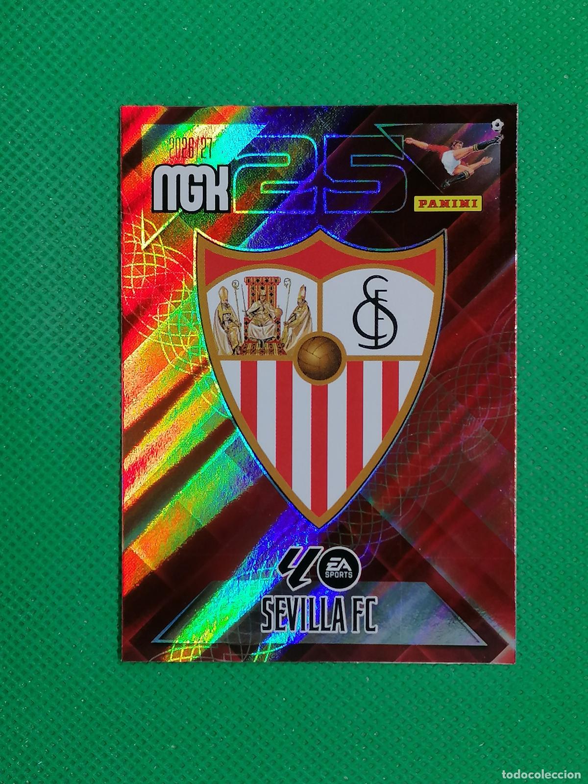 Cromos de f&uacute;tbol: 325 ESCUDO SEVILLA ⚽ MEGACRACKS LIGA 2026 2027 26 27 ⚽