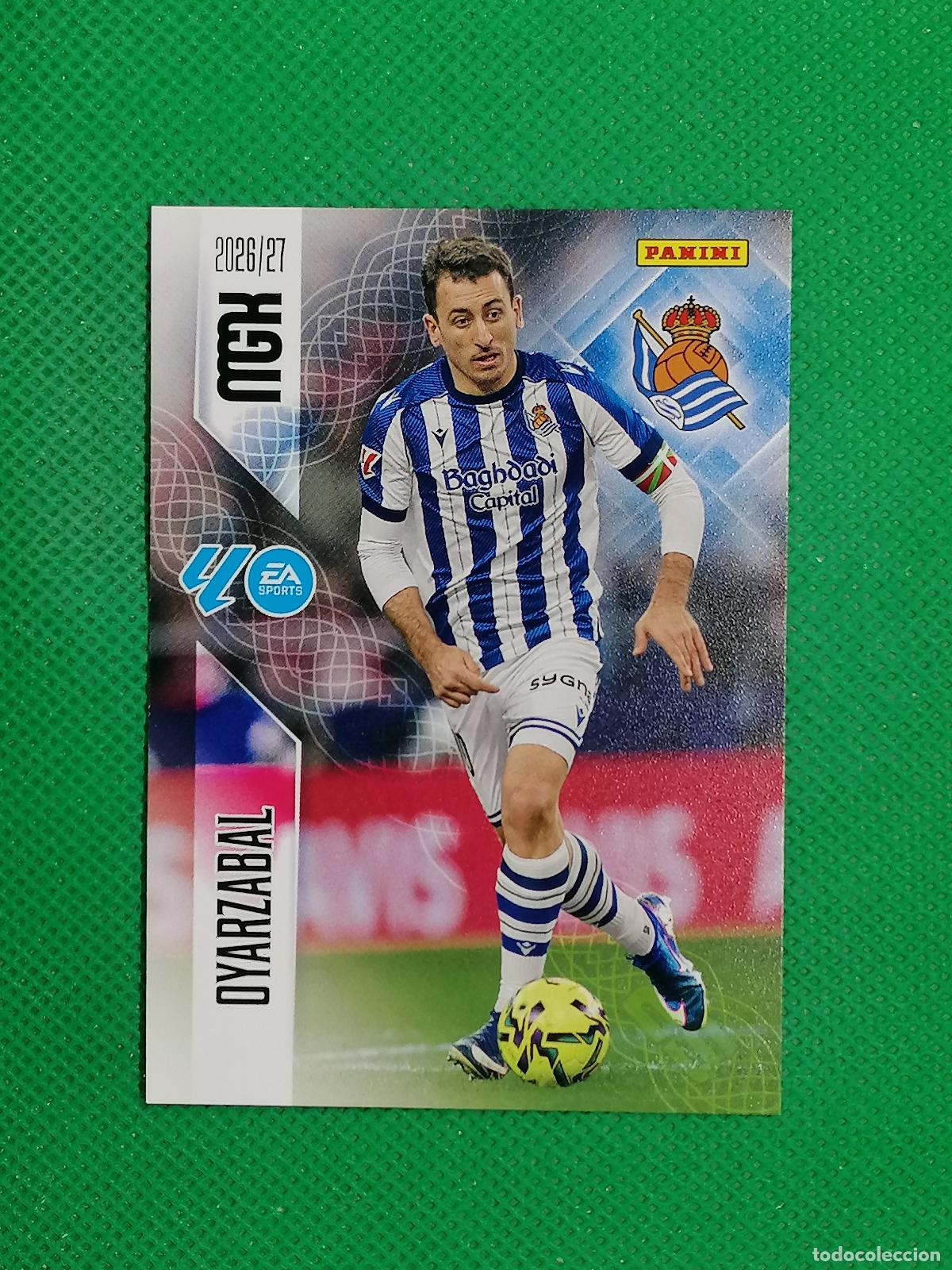 Cromos de f&uacute;tbol: 324 OYARZABAL REAL SOCIEDAD ⚽ MEGACRACKS LIGA 2026 2027 26 27 ⚽