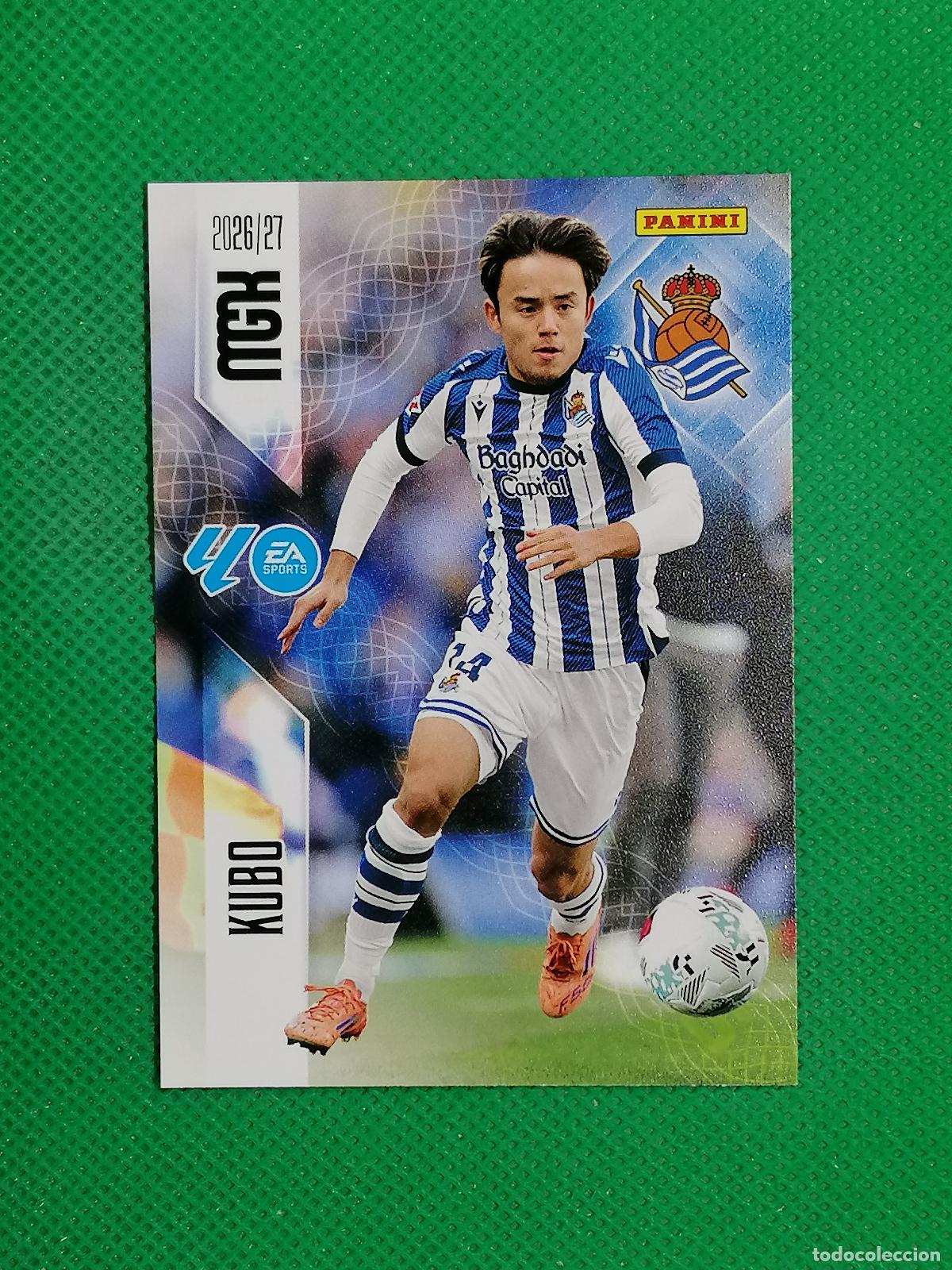Cromos de f&uacute;tbol: 323 KUBO REAL SOCIEDAD ⚽ MEGACRACKS LIGA 2026 2027 26 27 ⚽