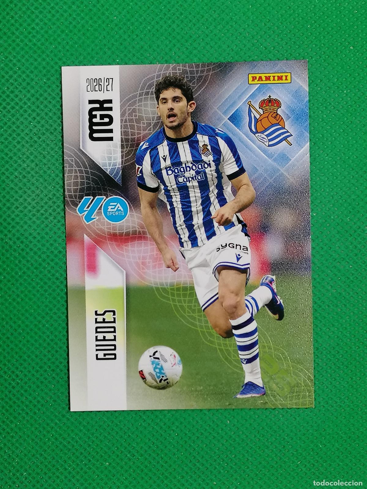 Cromos de f&uacute;tbol: 322 GUEDES REAL SOCIEDAD ⚽ MEGACRACKS LIGA 2026 2027 26 27 ⚽