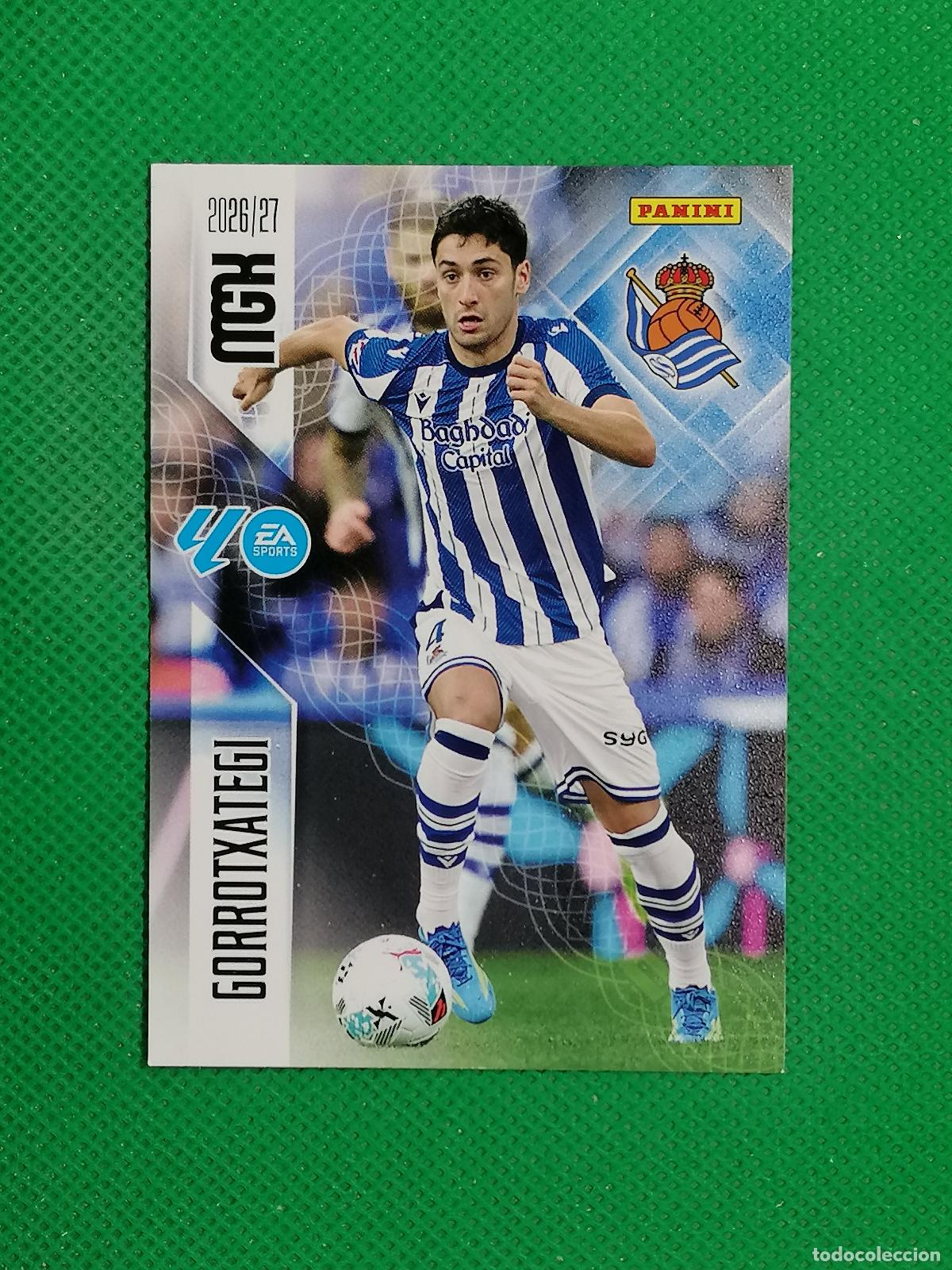 Cromos de f&uacute;tbol: 315 GORROTXATEGI REAL SOCIEDAD ⚽ MEGACRACKS LIGA 2026 2027 26 27 ⚽