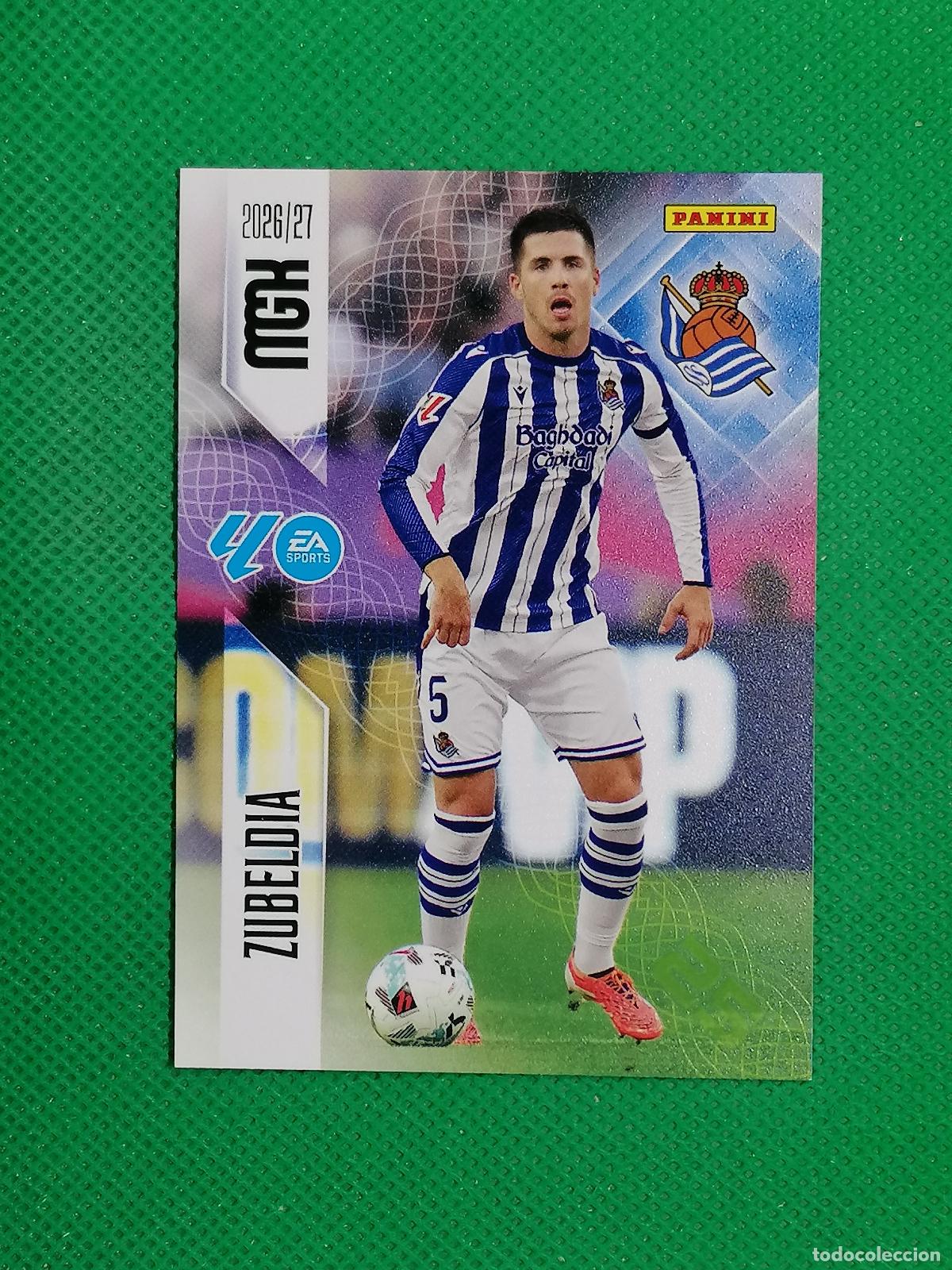 Cromos de f&uacute;tbol: 312 ZUBELDIA REAL SOCIEDAD ⚽ MEGACRACKS LIGA 2026 2027 26 27 ⚽