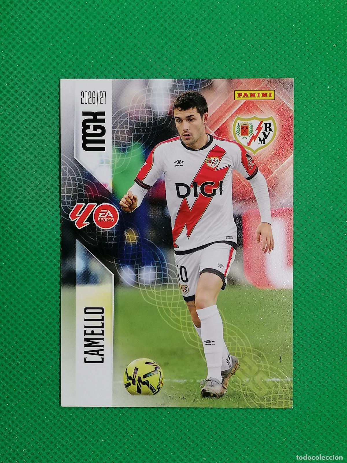 Cromos de f&uacute;tbol: 305 CAMELLO RAYO VALLECANO ⚽ MEGACRACKS LIGA 2026 2027 26 27 ⚽