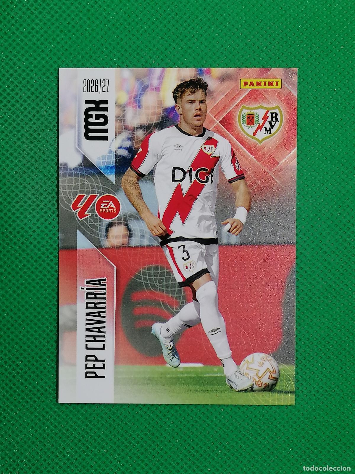 Cromos de f&uacute;tbol: 297 PEP CHAVARRIA RAYO VALLECANO ⚽ MEGACRACKS LIGA 2026 2027 26 27 ⚽
