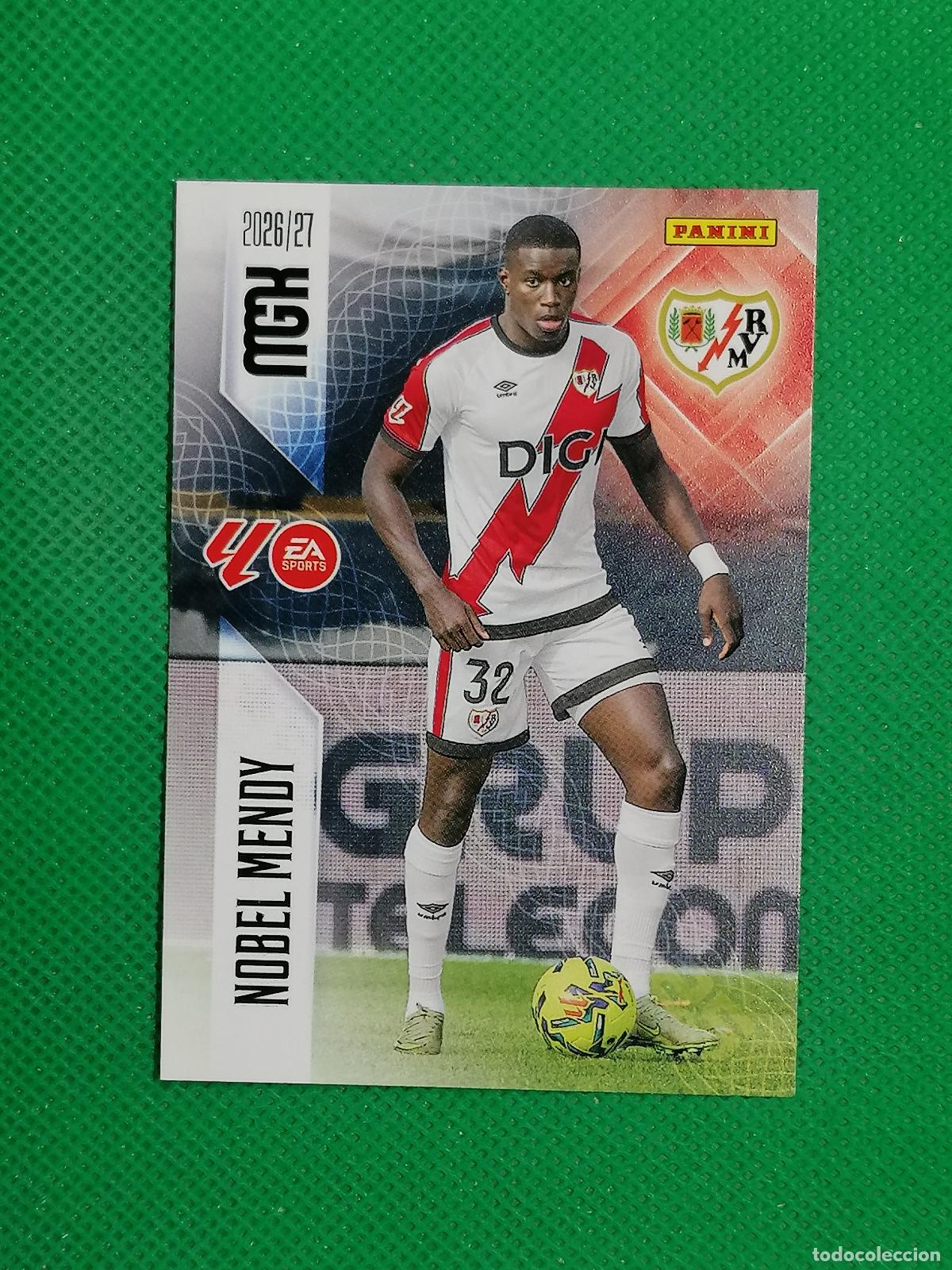 Cromos de f&uacute;tbol: 295 NOBEL MENDY RAYO VALLECANO ⚽ MEGACRACKS LIGA 2026 2027 26 27 ⚽