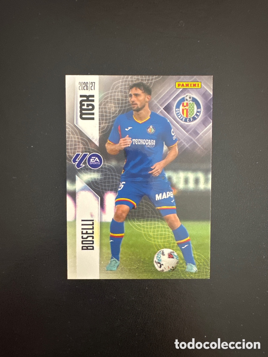 Cromos de f&uacute;tbol: BOSELLI GETAFE NUMERO 186 MEGACRACKS 2026 2027