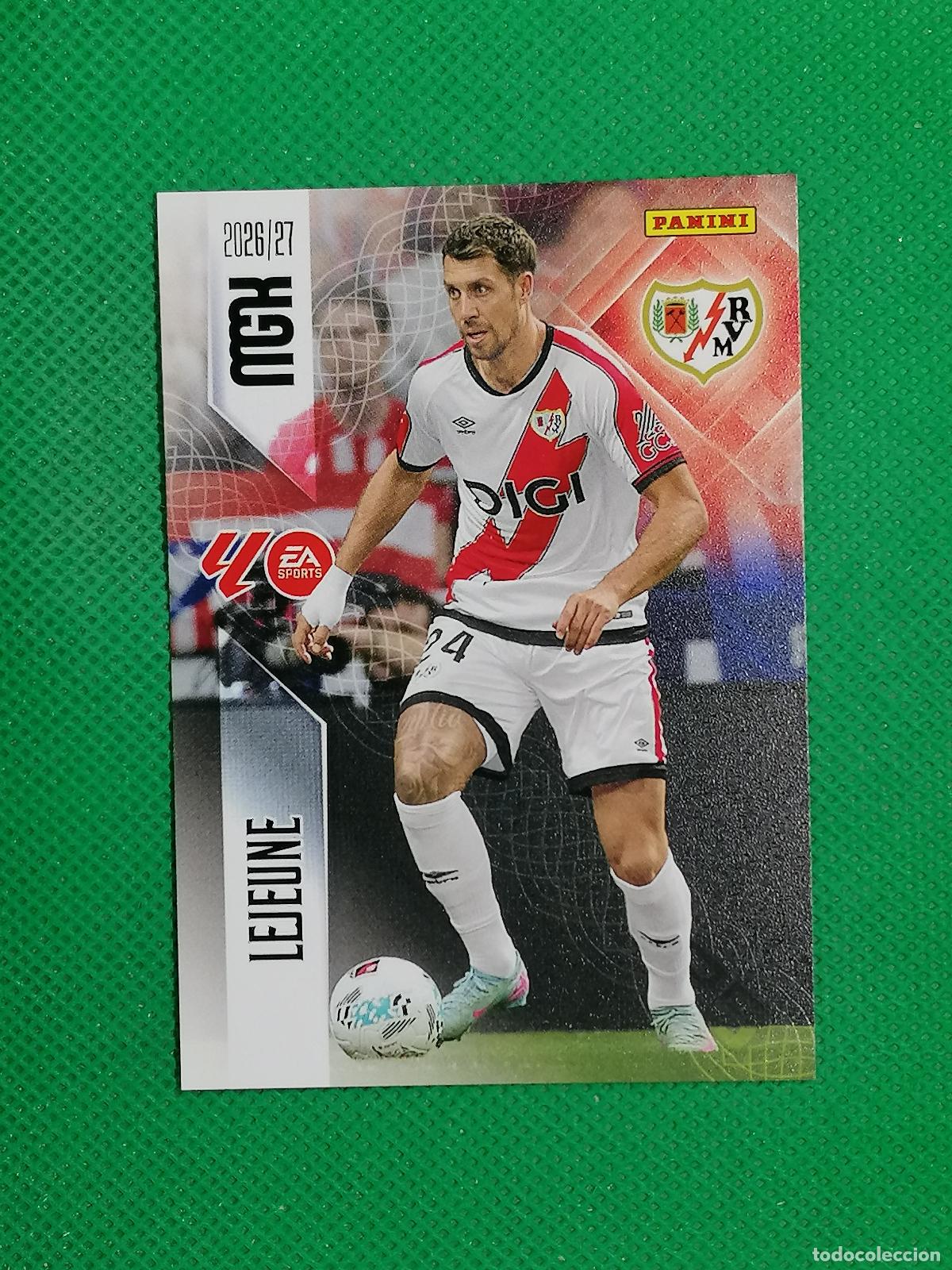 Cromos de f&uacute;tbol: 294 LEJEUNE RAYO VALLECANO ⚽ MEGACRACKS LIGA 2026 2027 26 27 ⚽