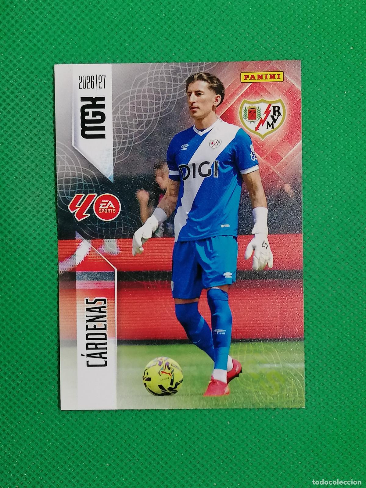 Cromos de f&uacute;tbol: 291 CARDENAS RAYO VALLECANO ⚽ MEGACRACKS LIGA 2026 2027 26 27 ⚽