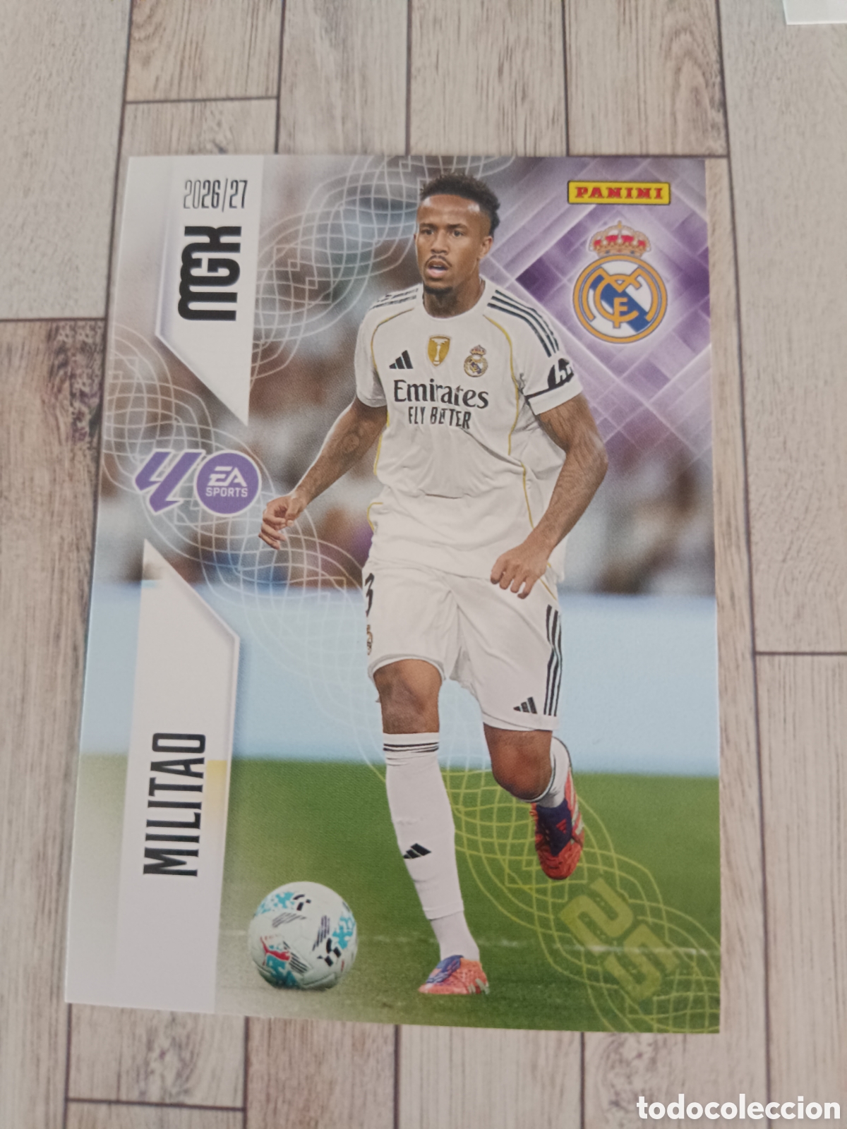 Cromos de f&uacute;tbol: 221 MILITAO REAL MADRID MEGACRACKS MGK 26 27 PANINI 2026 2027