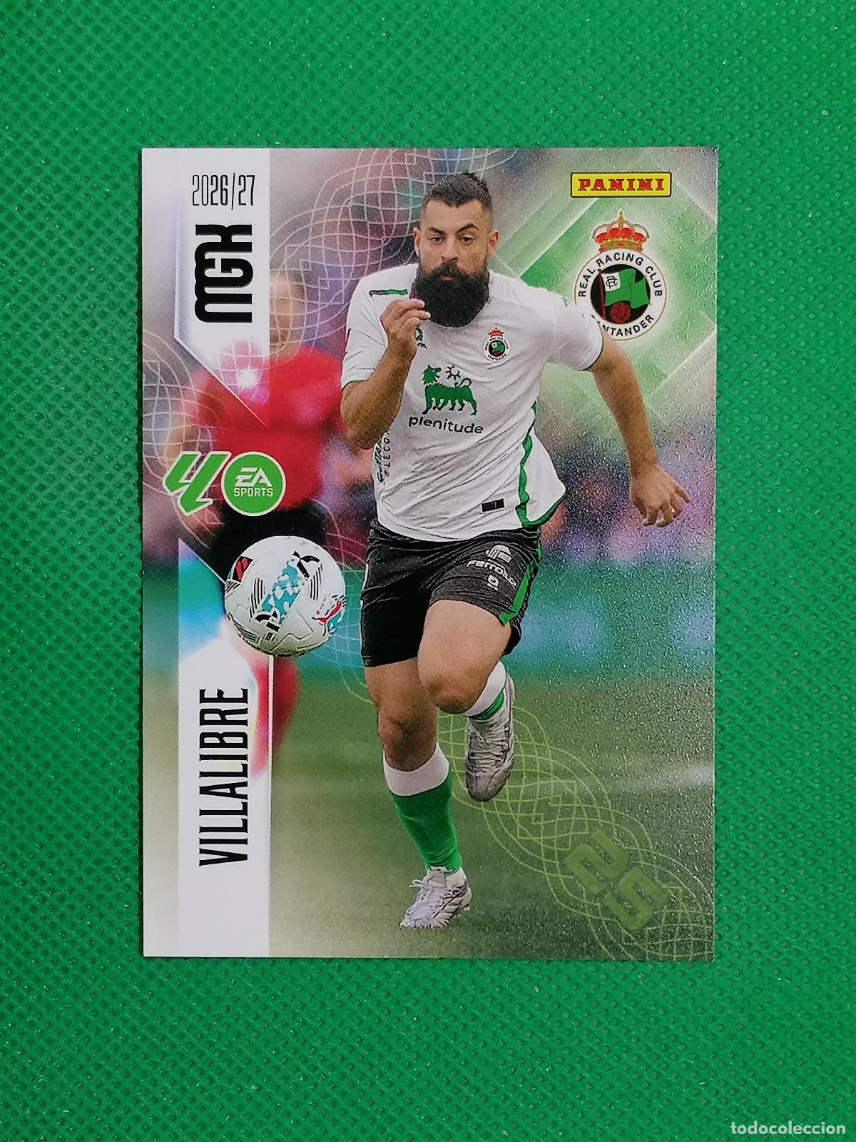 Cromos de f&uacute;tbol: 287 VILLALIBRE RACING DE SANTANDER ⚽ MEGACRACKS LIGA 2026 2027 26 27 ⚽