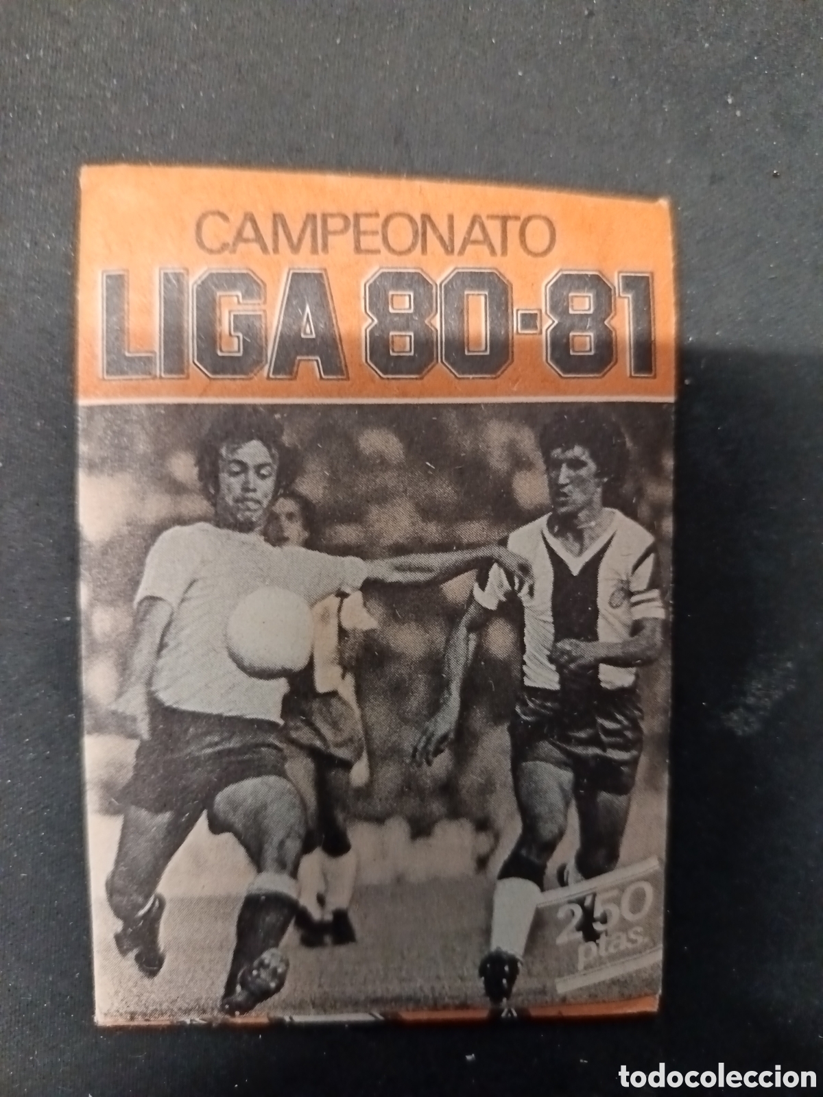 Figurine di Calcio: SOBRE DE CROMOS SIN ABRIR NARANJA CAMPEONATO DE LIGA ESPA&Ntilde;OLA 1980 1981 80 81 ESTE
