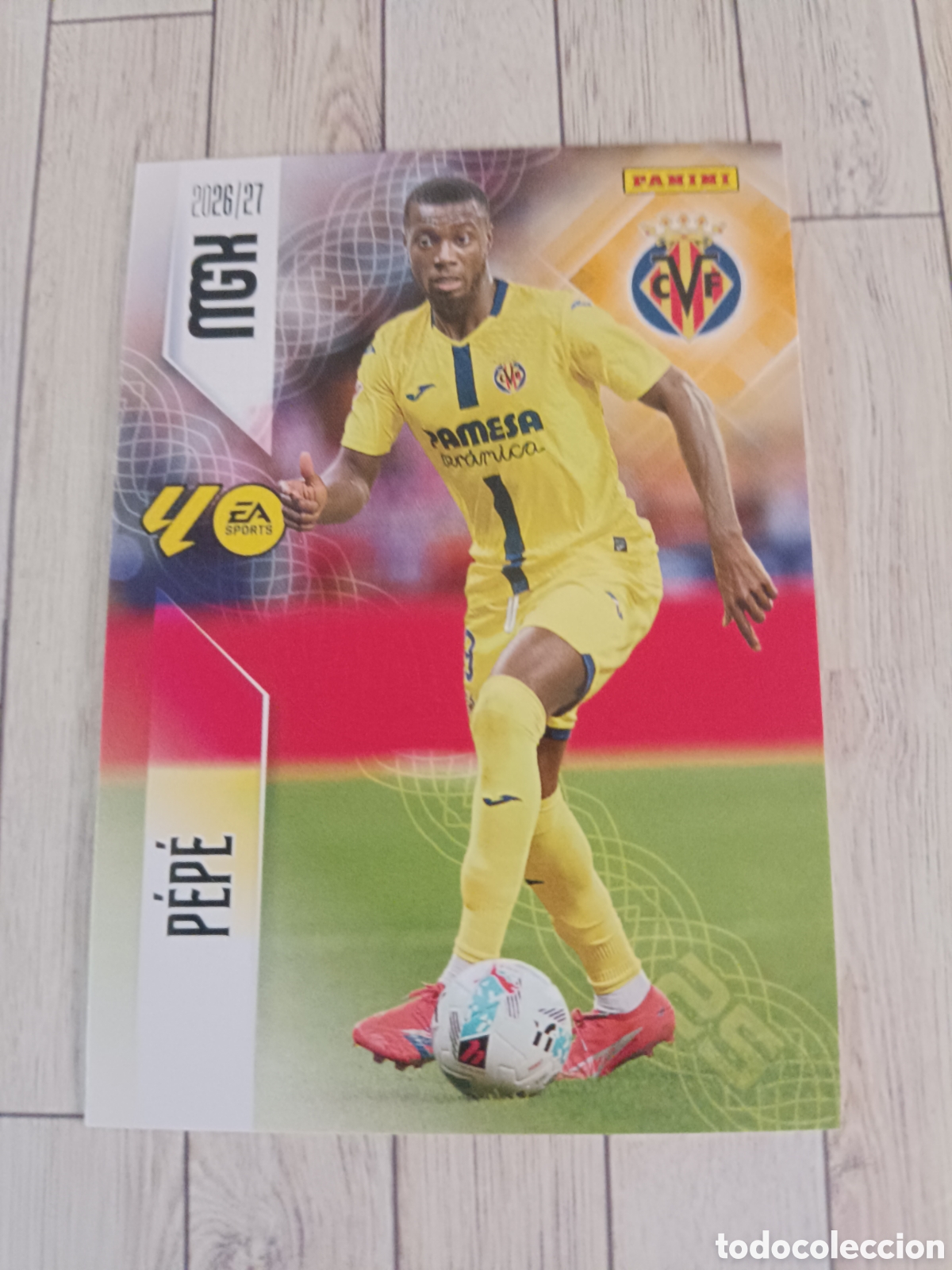 Figurine di Calcio: 375 PEPE VILLARREAL MEGACRACKS MGK 26 27 PANINI 2026 2027