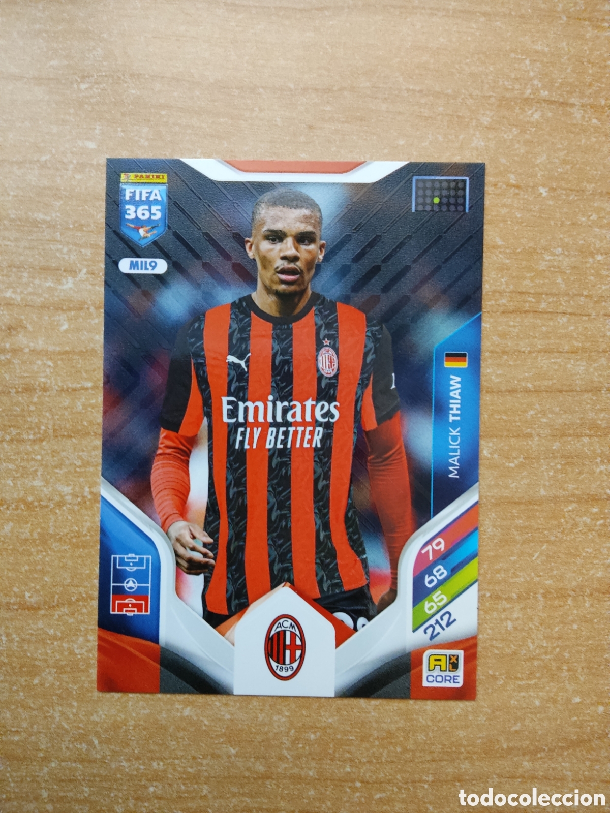 Figurine di Calcio: 9 MALICK THIAW AC MILAN FIFA 365 ADRENALYN 2026