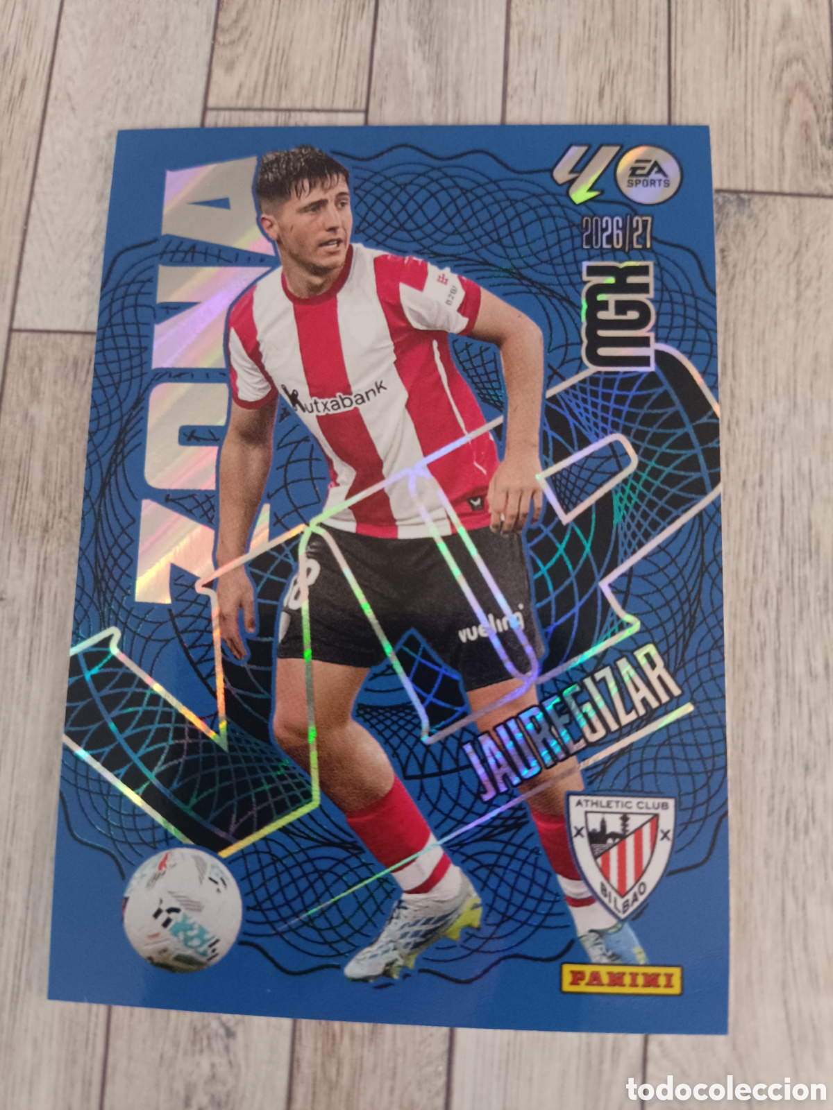 Figurine di Calcio: 398 JAUREGIZAR ZONA VIP ATHLETIC DE BILBAO MEGACRACKS MGK 26 27 PANINI 2026 2027