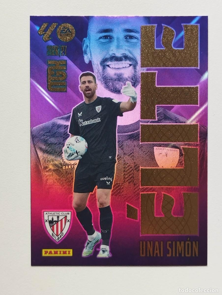 Figurine di Calcio: CROMO CARD 2026 2027 MEGACRACKS 27 26 MGK PANINI ELITE UNAI SIMON 17 ATHLETIC CLUB BILBAO
