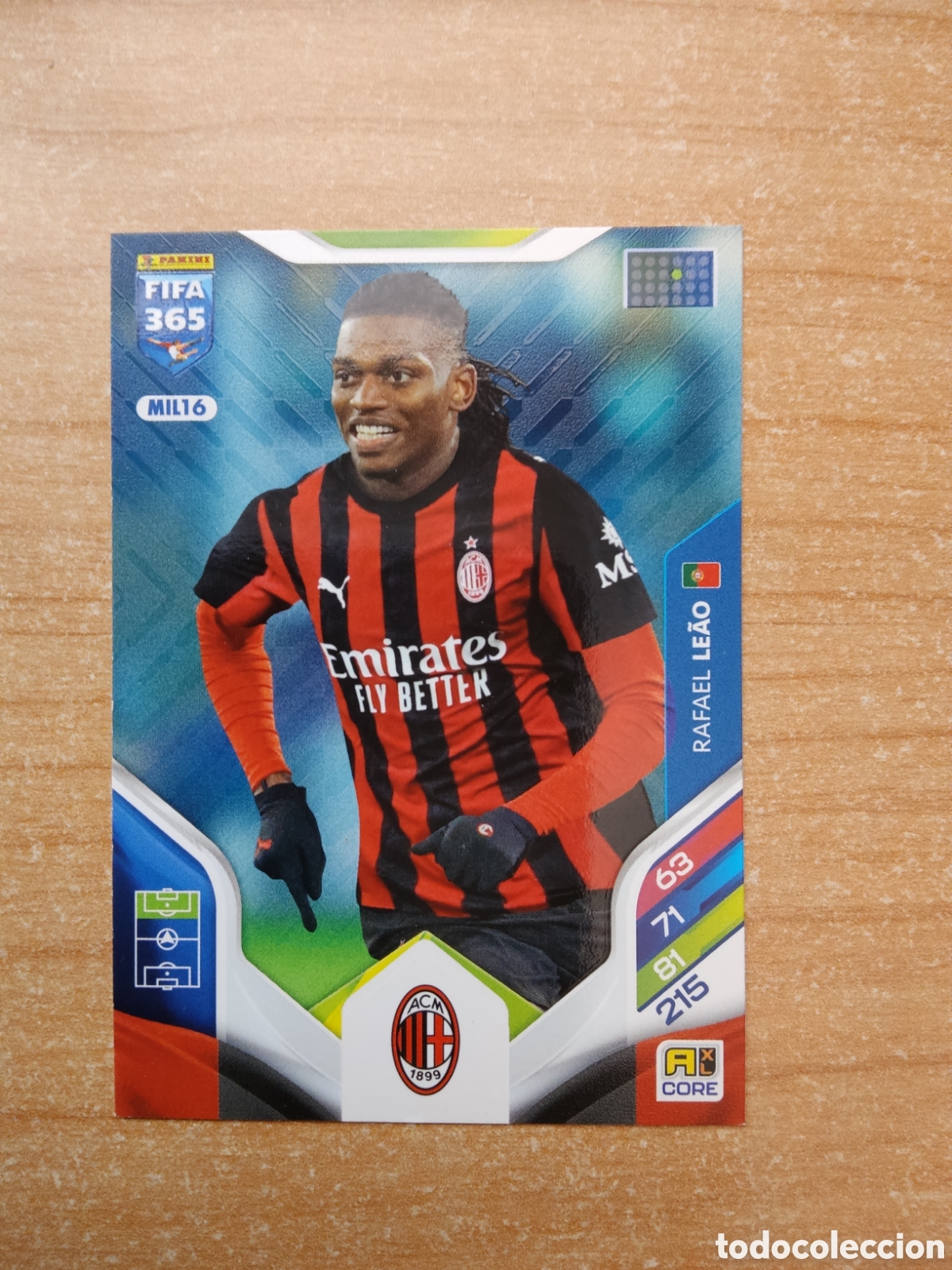 Cromos de Futebol: 16 RAFAEL LEAO AC MILAN FIFA 365 ADRENALYN 2026