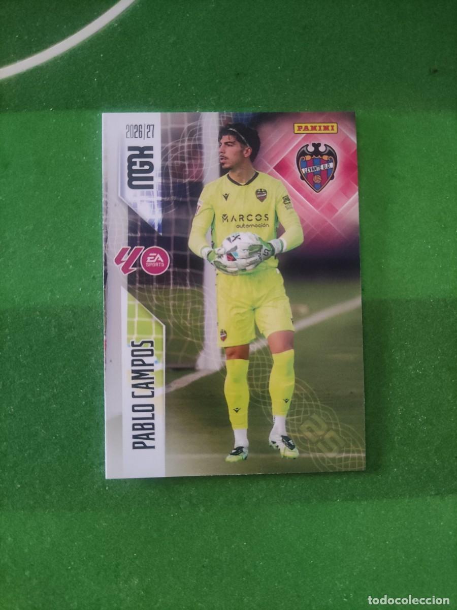 Fu&szlig;ball-Sticker: 201 Pablo Campos Levante Megacracks 2026/27 26/27