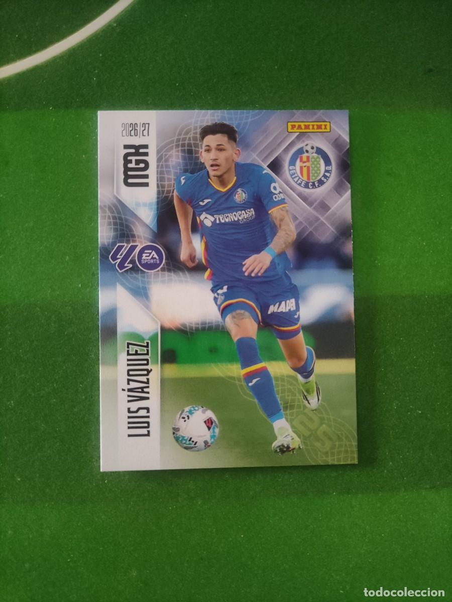 Cromos de f&uacute;tbol: 196 Luis V&aacute;zquez Getafe Megacracks 2026/27 26/27