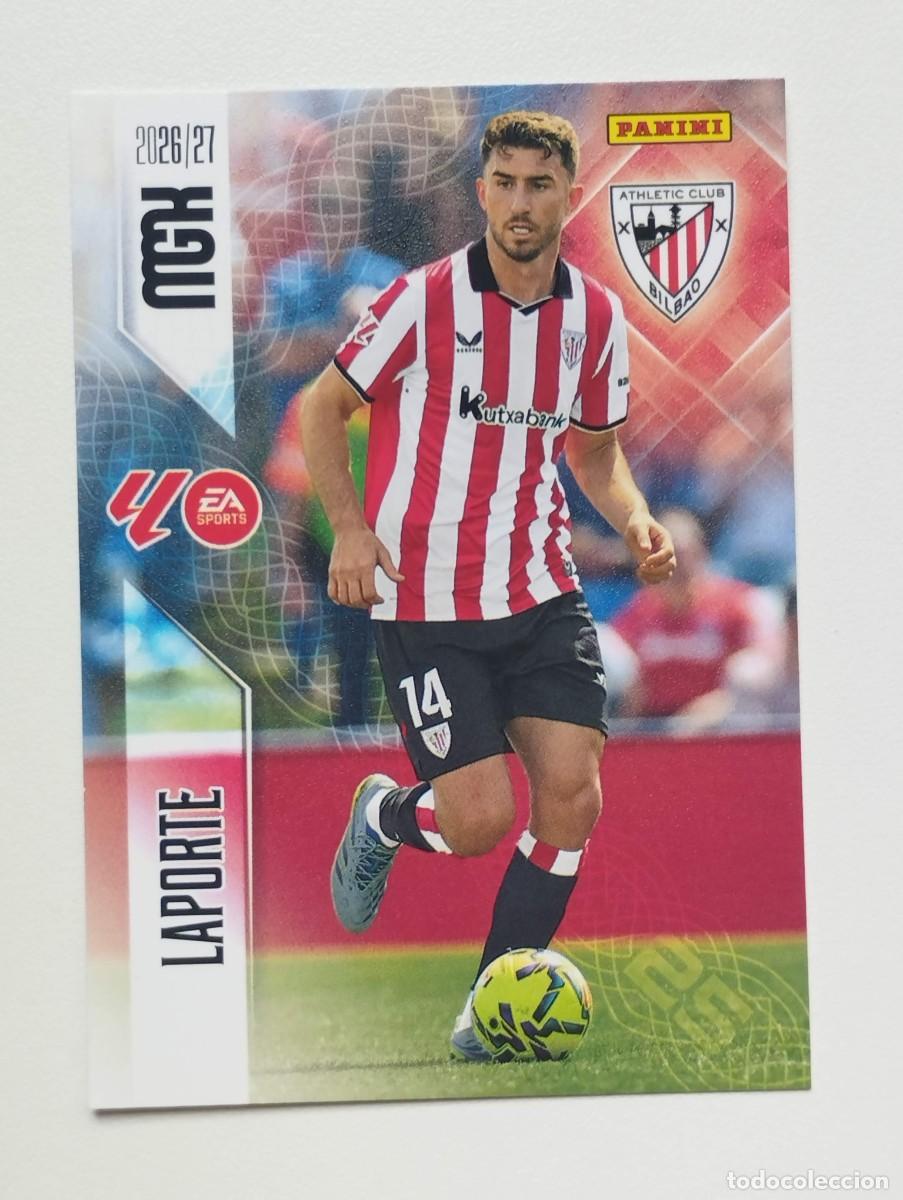 Cromos de Futebol: CROMO CARD 2026 2027 MEGACRACKS 27 26 MGK PANINI AYMERIC LAPORTE 43 ATHLETIC CLUB BILBAO