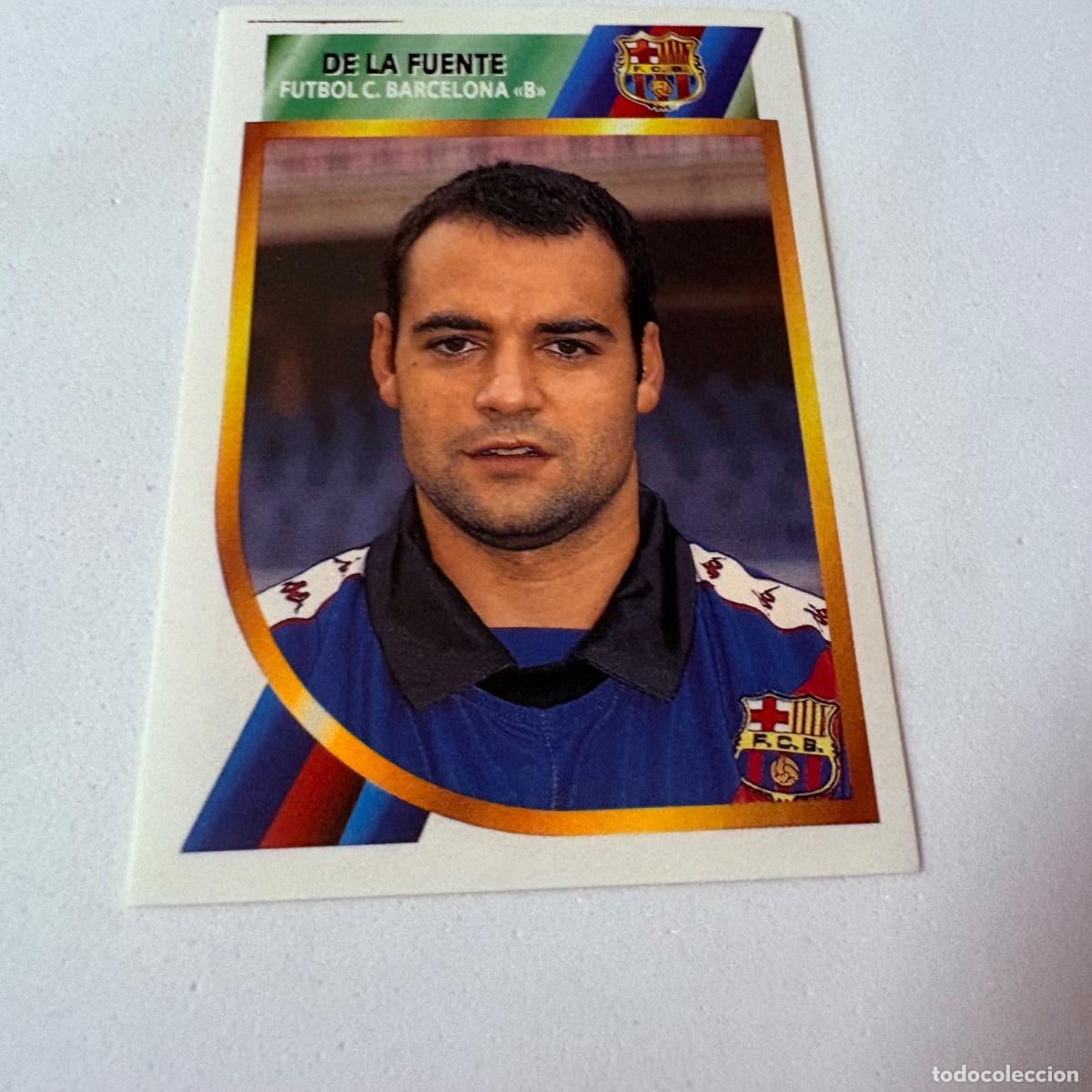 Cromos de Futebol: Cromo futbol 2&ordf; division liga 94-95 fc barcelona b de la fuente