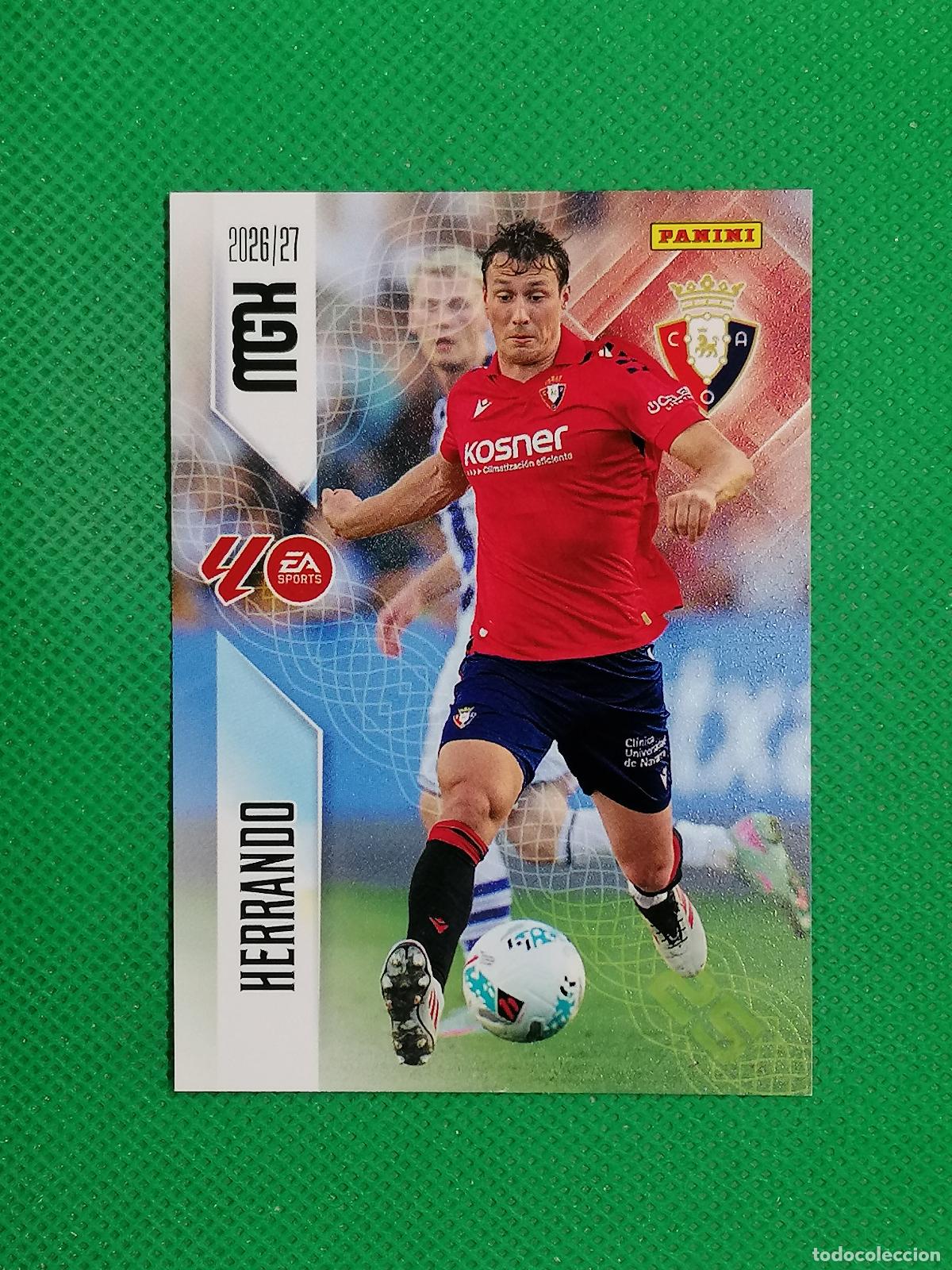 Cromos de Futebol: 259 HERRANDO OSASUNA ⚽ MEGACRACKS LIGA 2026 2027 26 27 ⚽