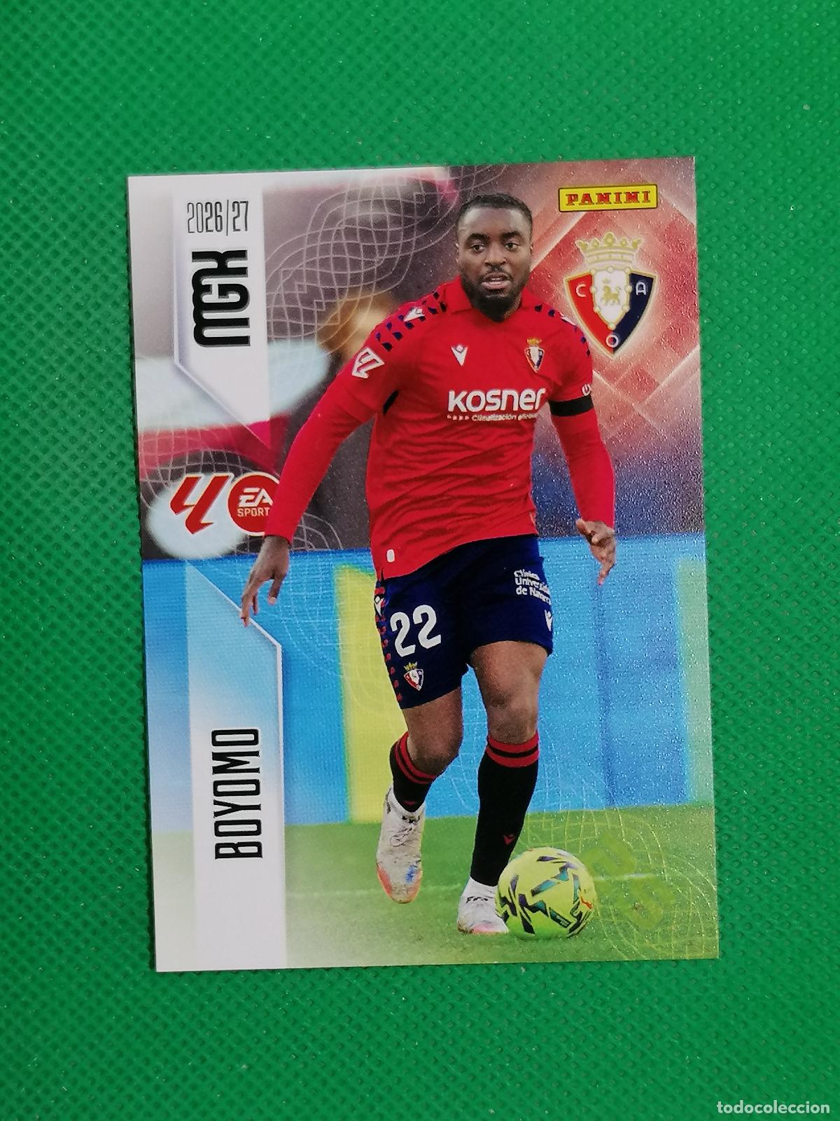 Cromos de Futebol: 257 BOYOMO OSASUNA ⚽ MEGACRACKS LIGA 2026 2027 26 27 ⚽