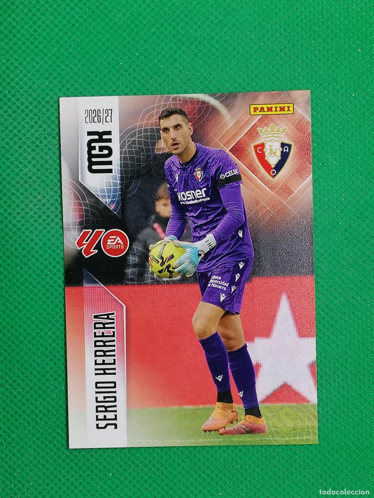 Cromos de Futebol: 254 SERGIO HERRERA OSASUNA ⚽ MEGACRACKS LIGA 2026 2027 26 27 ⚽