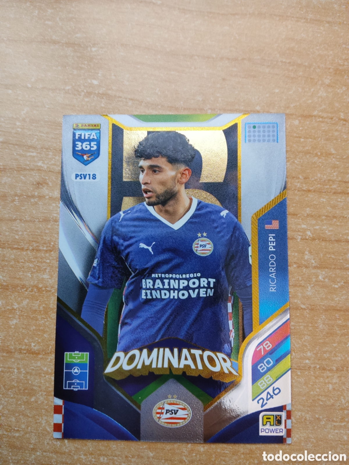 Cromos de f&uacute;tbol: 18 RICARDO PEPI DOMINATOR PSV FIFA 365 ADRENALYN 2026