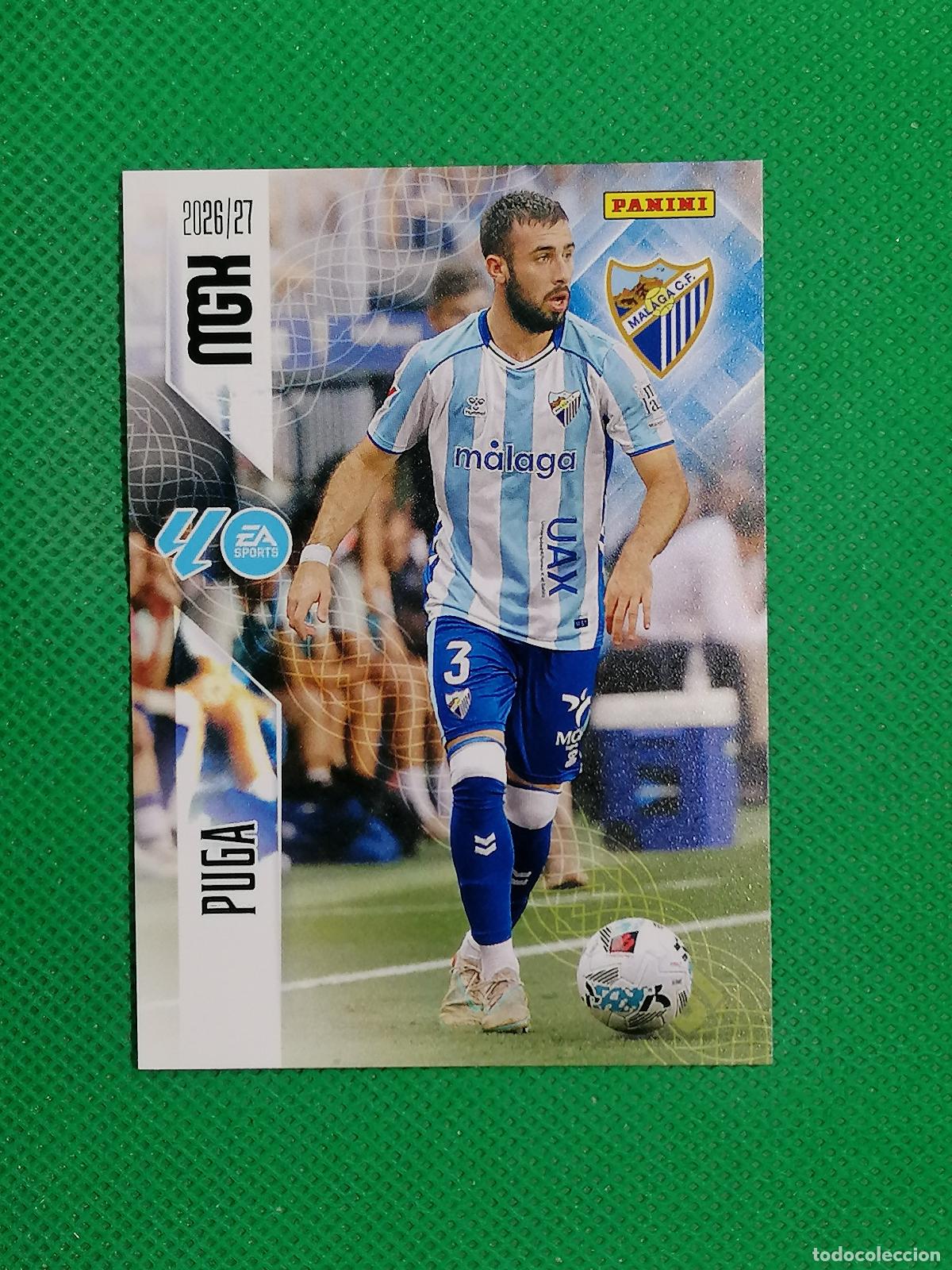 Cromos de f&uacute;tbol: 238 PUGA MALAGA ⚽ MEGACRACKS LIGA 2026 2027 26 27 ⚽