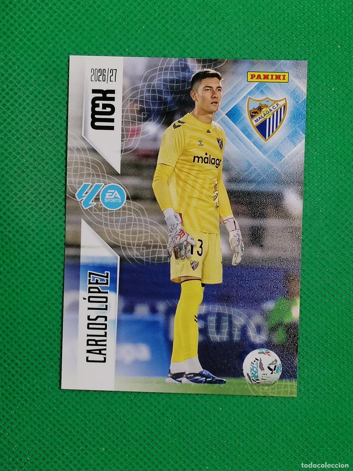 Cromos de f&uacute;tbol: 237 CARLOS LOPEZ MALAGA ⚽ MEGACRACKS LIGA 2026 2027 26 27 ⚽
