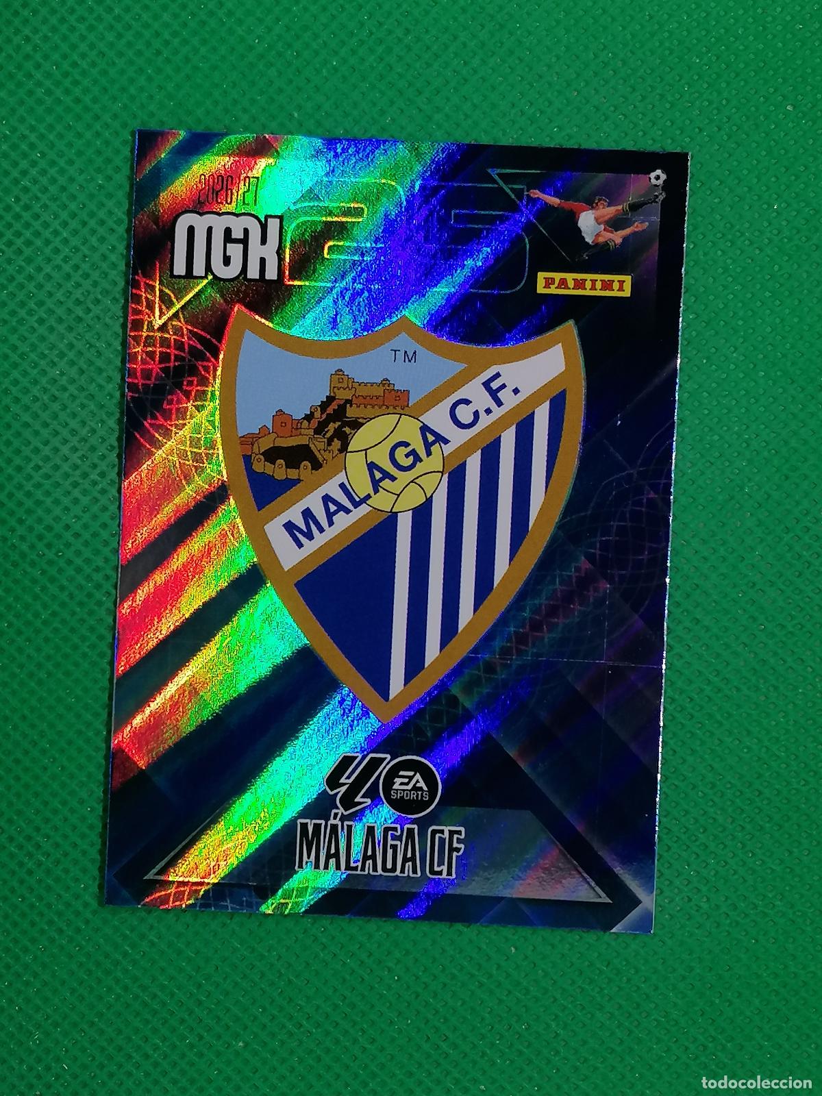 Cromos de f&uacute;tbol: 235 ESCUDO MALAGA ⚽ MEGACRACKS LIGA 2026 2027 26 27 ⚽