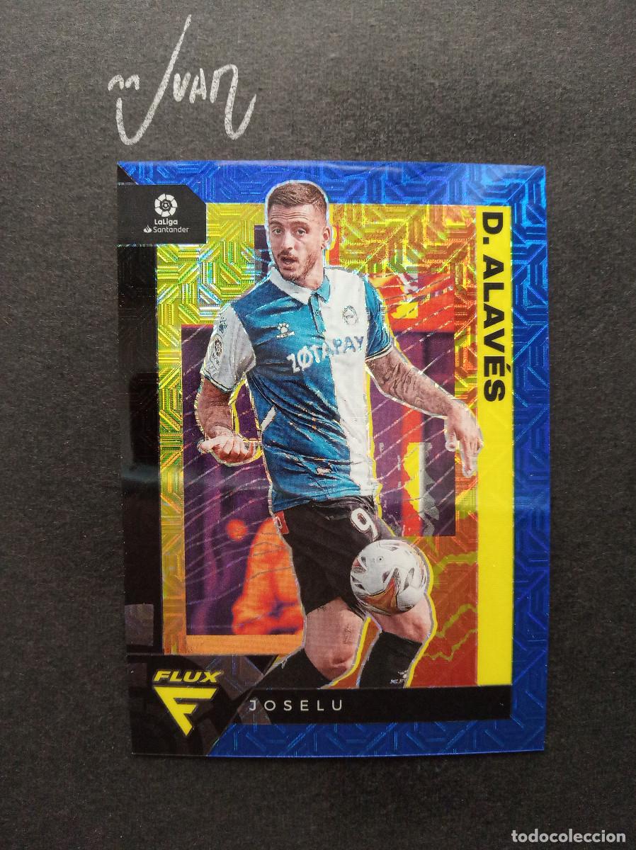 Cromos de f&uacute;tbol: NUMERADA #/16 JOSELU ALAVES ESPA&Ntilde;A REAL MADRID ⚽ PANINI &reg; CHRONICLES FLUX PRIZM LIGA 2021 2022 21 22