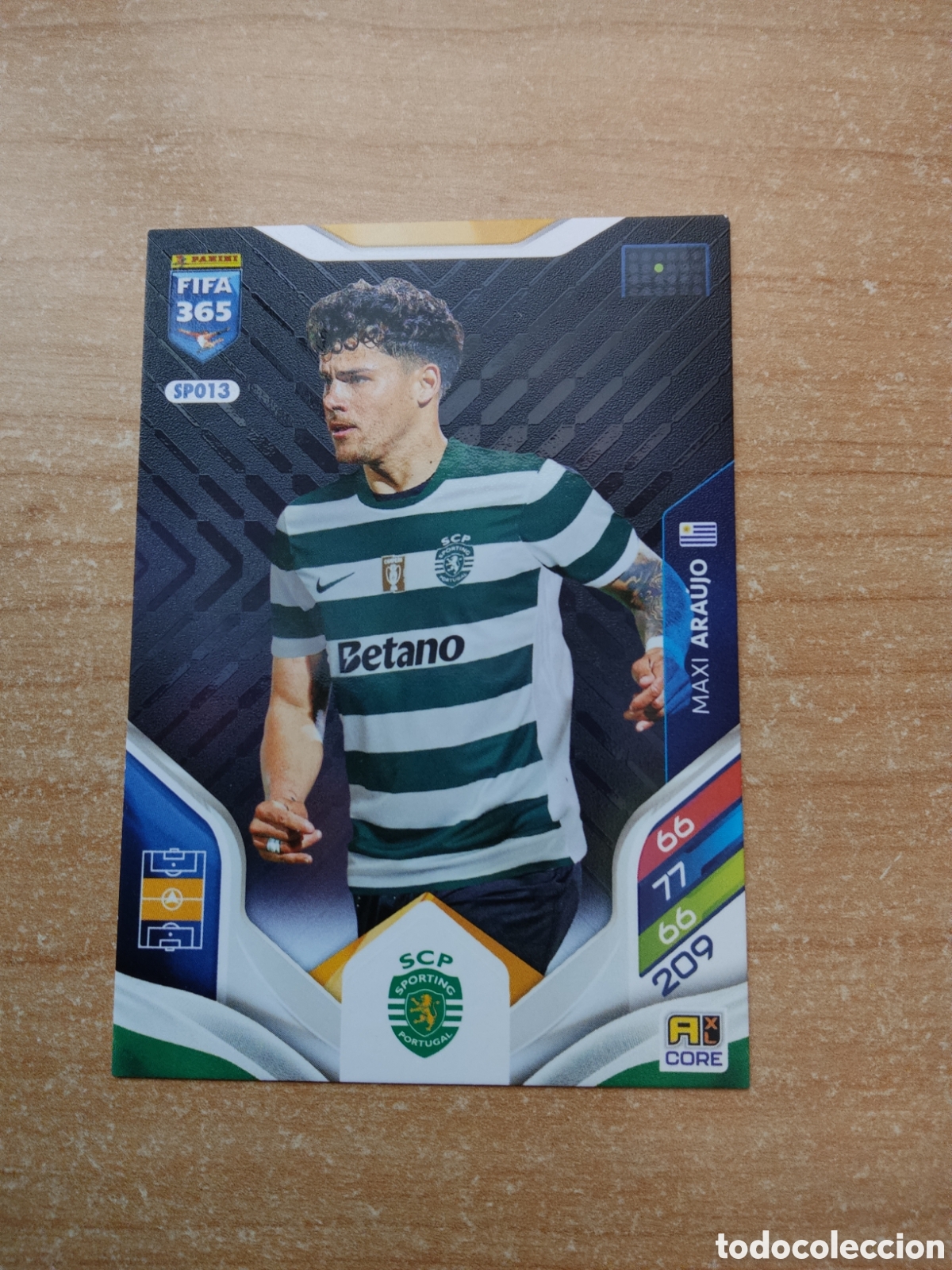 Cromos de f&uacute;tbol: 13 MAXI ARAUJO SPORTING PORTUGAL FIFA 365 ADRENALYN 2026