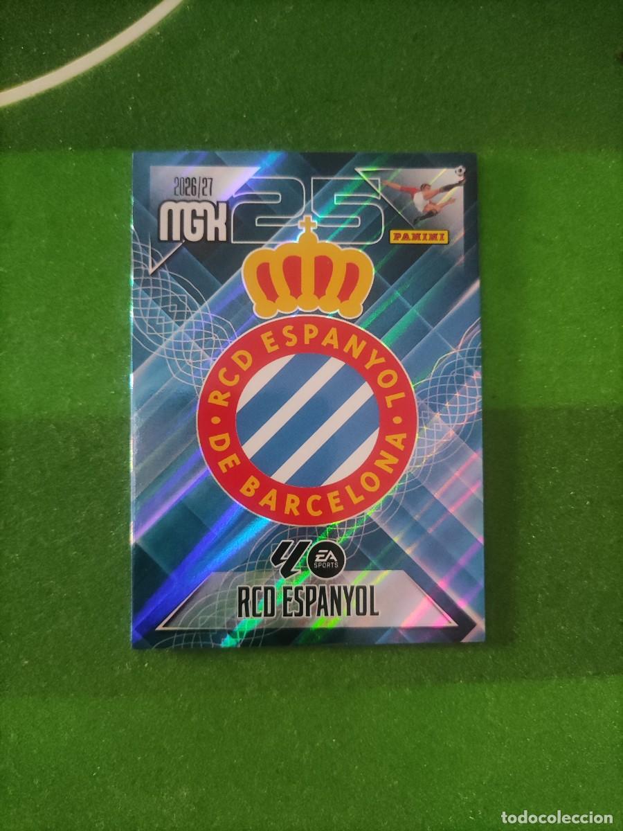 Cromos de f&uacute;tbol: 163 Escudo Espanyol Megacracks 2026/27 26/27