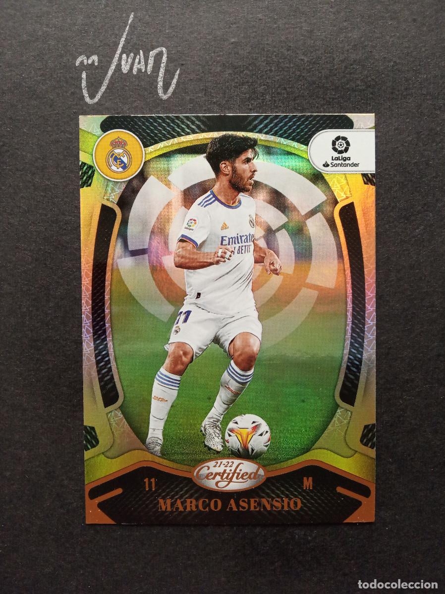 Cromos de f&uacute;tbol: N&ordm; 163 MARCO ASENSIO REAL MADRID ESPA&Ntilde;A ⚽ PANINI &reg; CHRONICLES CERTIFIED LIGA 2021 2022 21 22 NUEVO