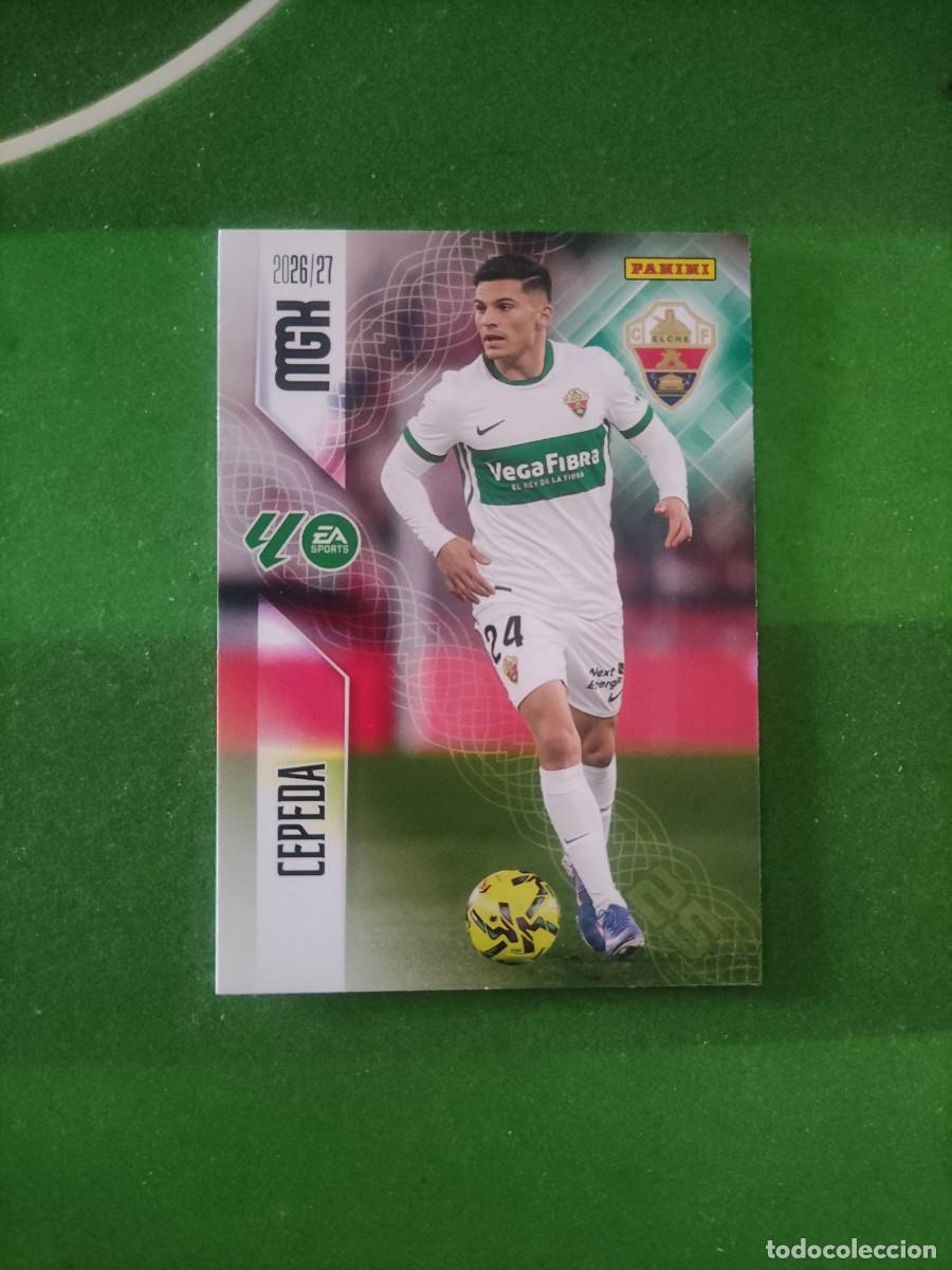 Cromos de f&uacute;tbol: 162 Cepeda Elche Megacracks 2026/27 26/27