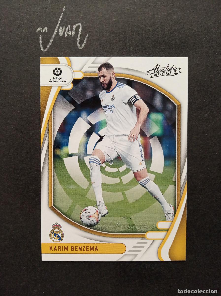 Cromos de Futebol: N&ordm; 56 BENZEMA REAL MADRID FRANCIA ⚽ PANINI &reg; CHRONICLES ABSOLUTE SOCCER LIGA 2021 2022 21 22 NUEVO