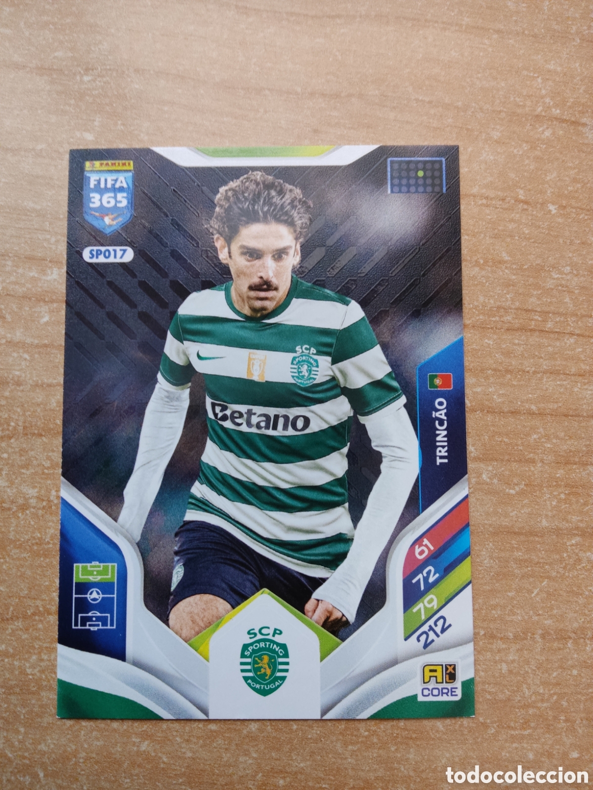 Cromos de f&uacute;tbol: 17 TRINCAO SPORTING PORTUGAL FIFA 365 ADRENALYN 2026