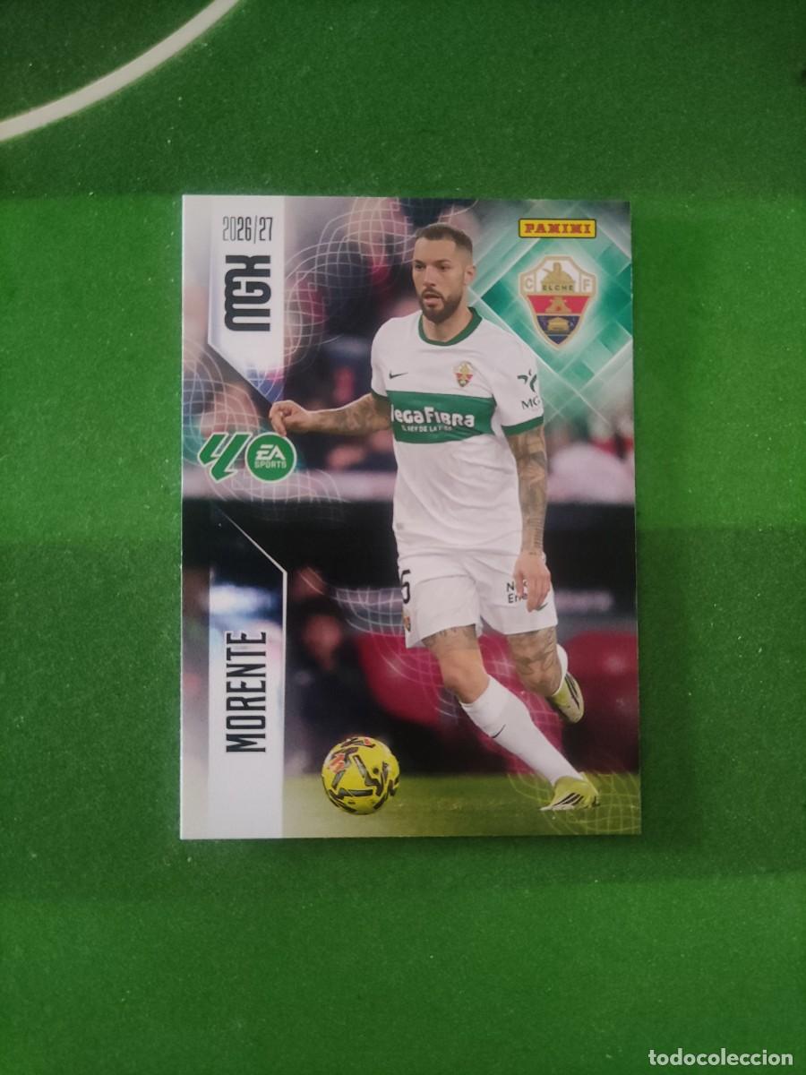Cromos de f&uacute;tbol: 158 Morente Elche Megacracks 2026/27 26/27