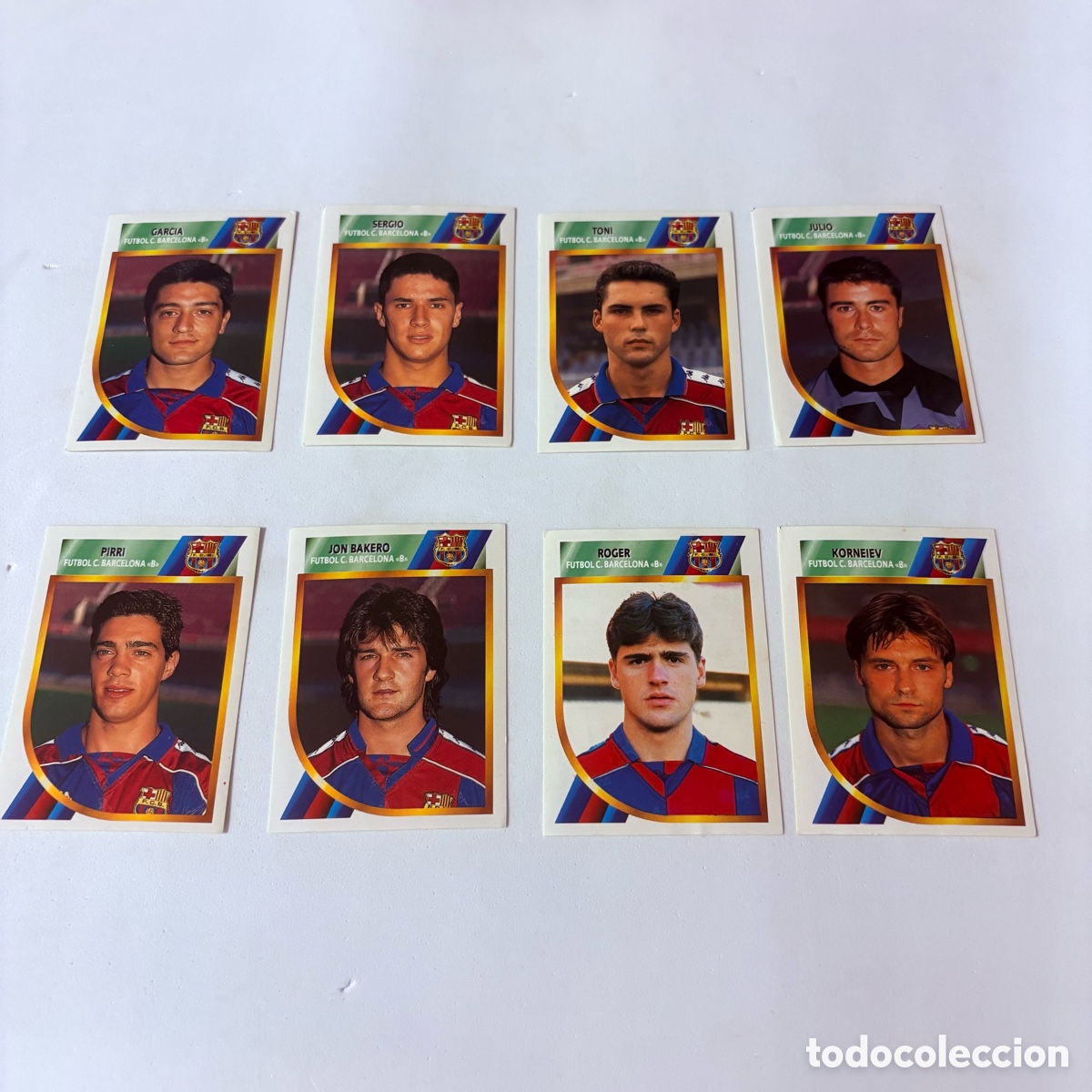 Cromos de f&uacute;tbol: Lote 8 Cromo futbol 2&ordf; division liga 94-95 fc barcelona b