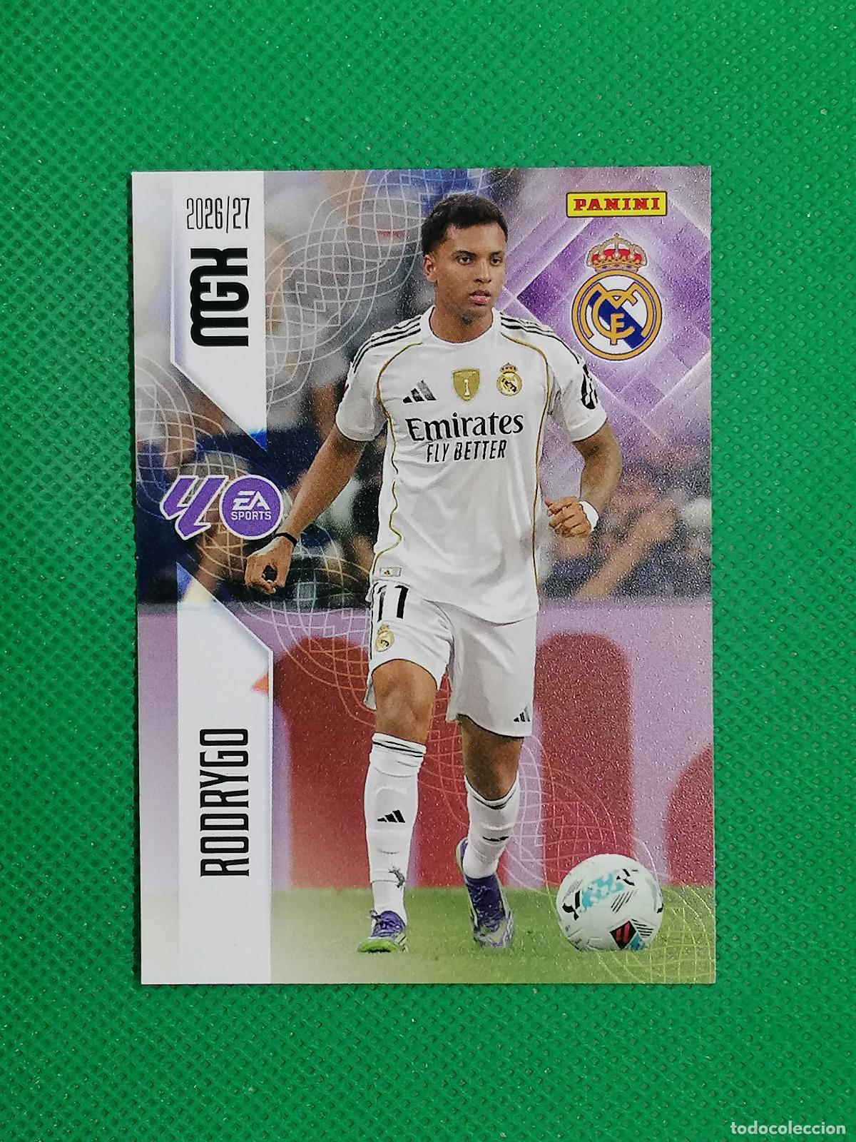 Cromos de f&uacute;tbol: 232 RODRYGO REAL MADRID ⚽ MEGACRACKS LIGA 2026 2027 26 27 ⚽