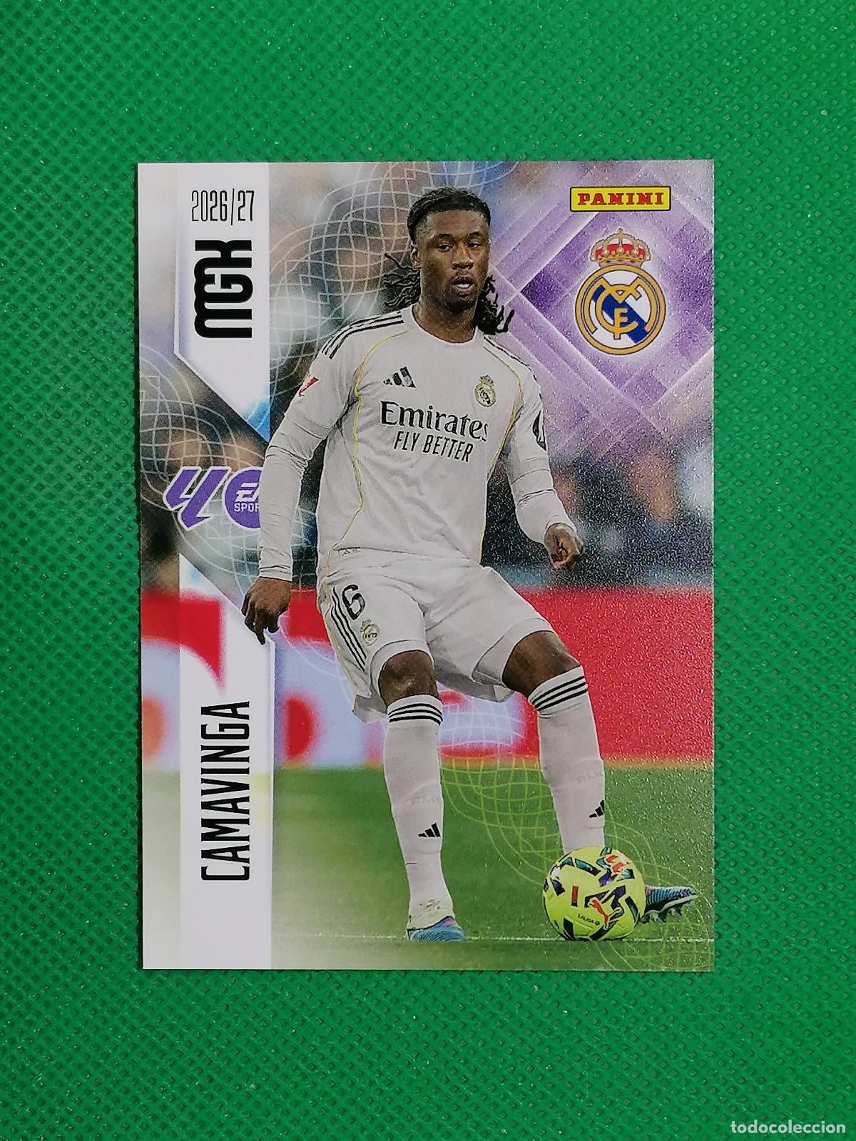 Cromos de Futebol: 227 CAMAVINGA REAL MADRID ⚽ MEGACRACKS LIGA 2026 2027 26 27 ⚽