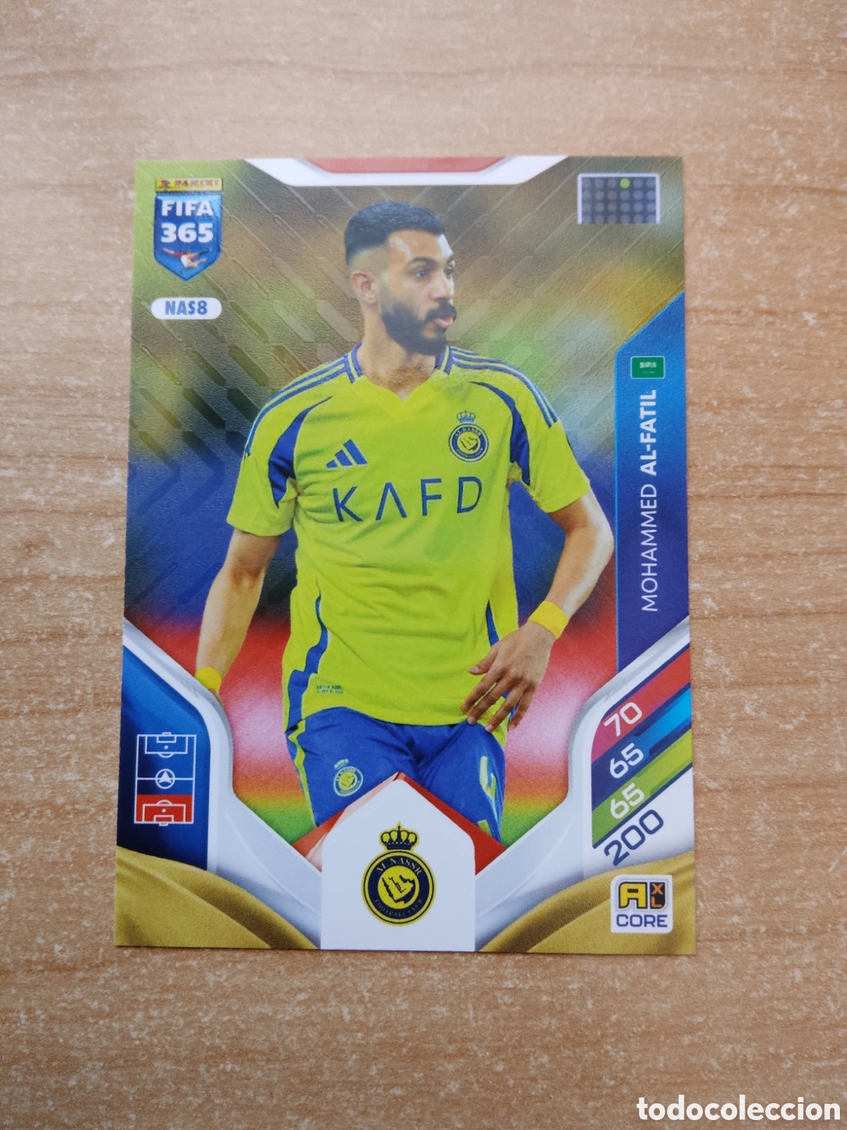 Cromos de Futebol: 8 MOHAMMED AL FATIL AL NASSR FIFA 365 ADRENALYN 2026