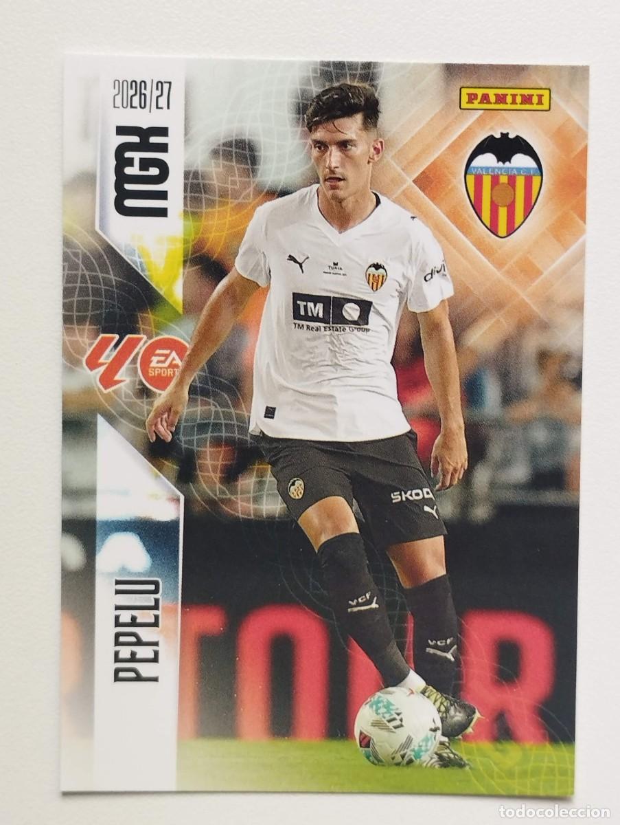 Football Stickers: CROMO CARD 2026 2027 MEGACRACKS 27 26 MGK PANINI PEPELU 352 VALENCIA