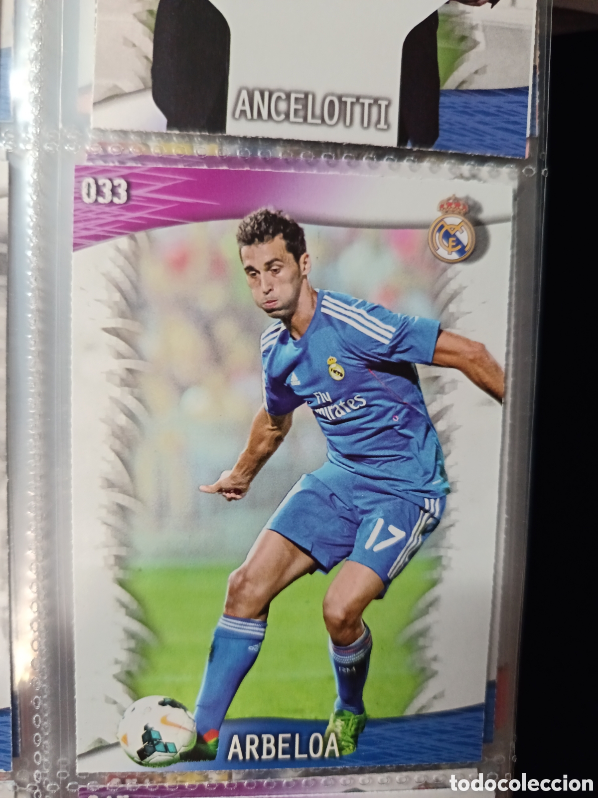 Cromos de Futebol: 33 Arbeloa mundicromo Quiz Game 13/14
