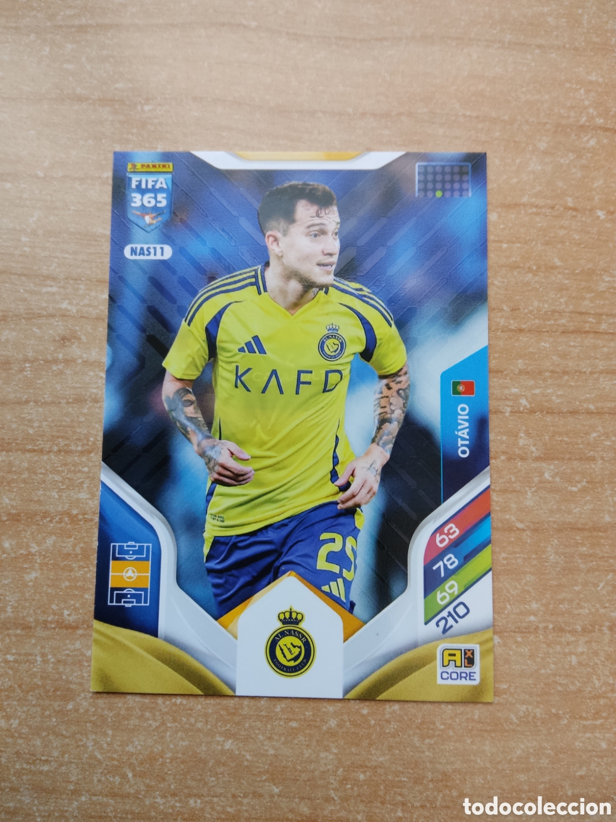 Fu&szlig;ball-Sticker: 11 OTAVIO AL NASSR FIFA 365 ADRENALYN 2026