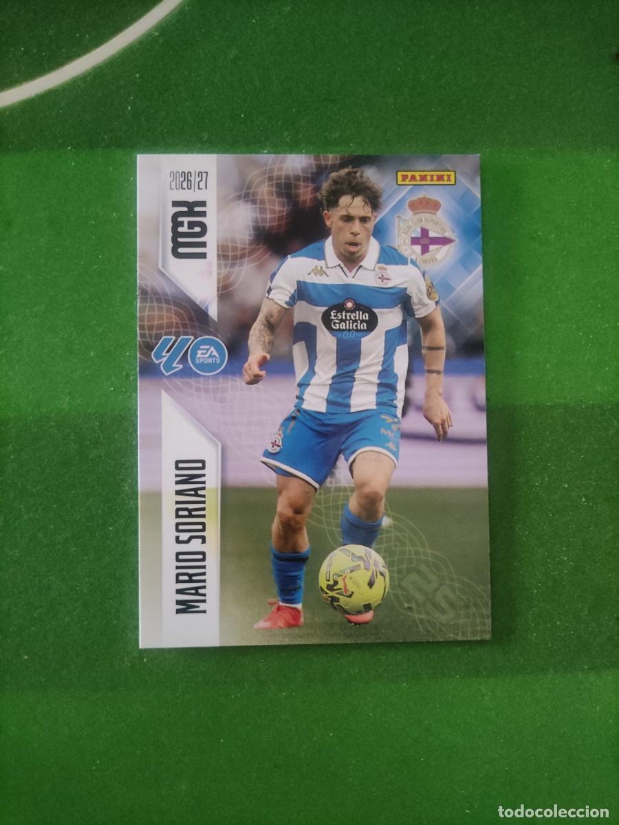 Football Stickers: 138 Mario Soriano Deportivo de la Coru&ntilde;a Megacracks 2026/27 26/27