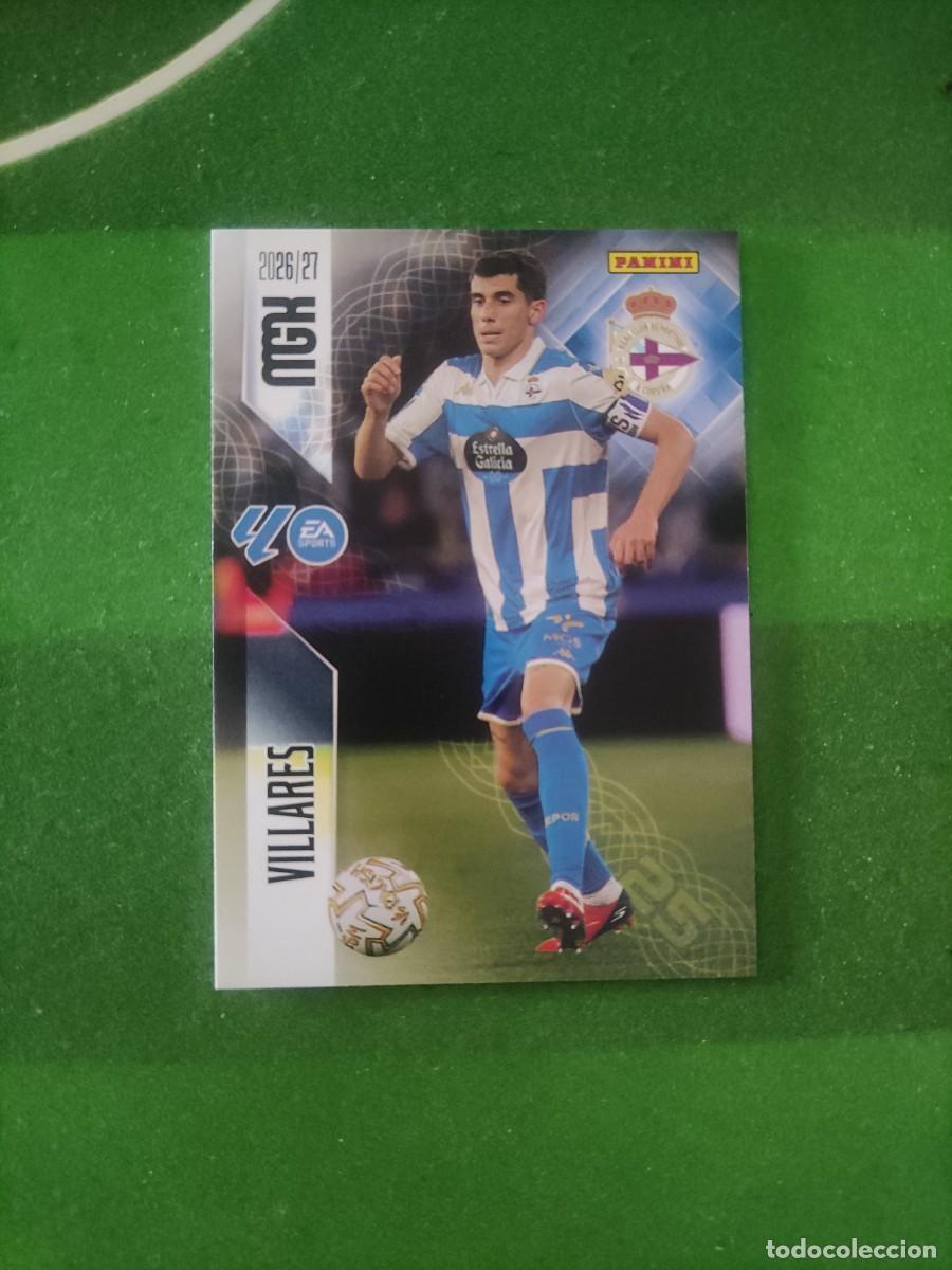 Cromos de f&uacute;tbol: 136 Villares Deportivo de la Coru&ntilde;a Megacracks 2026/27 26/27